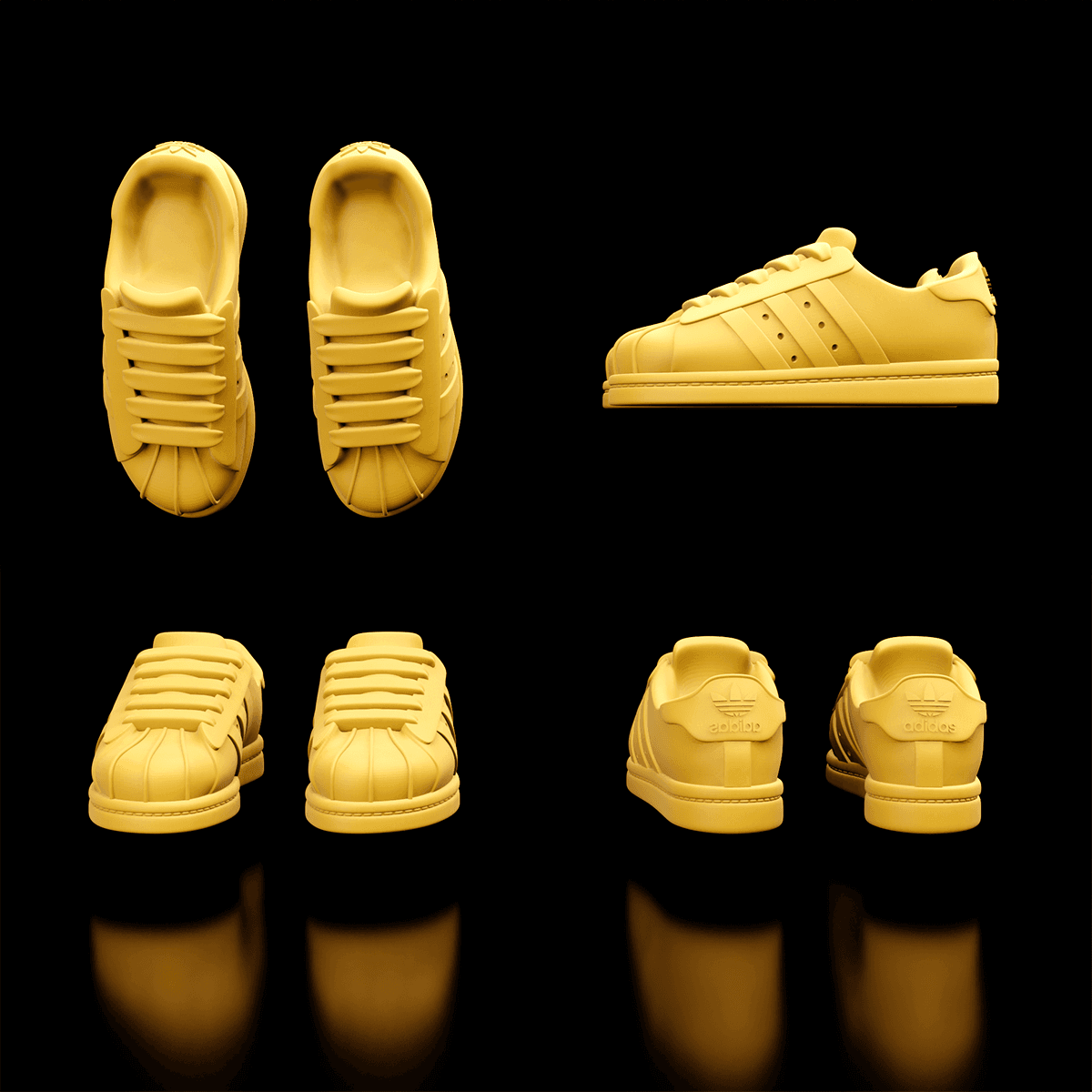 Adidas Shelltoes 3d model