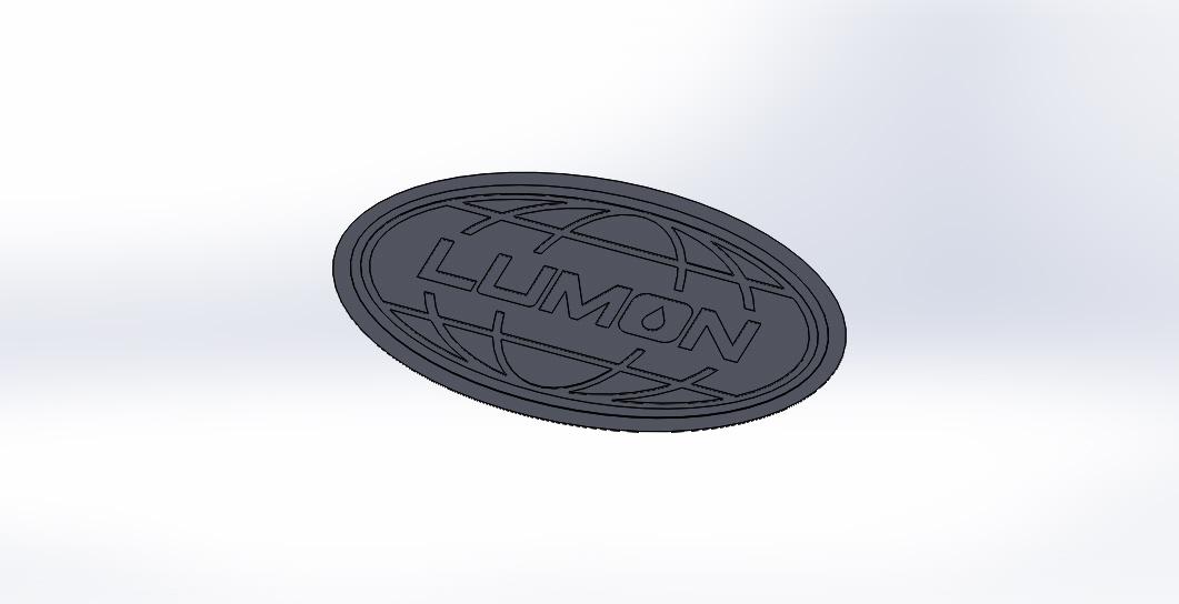 Logo lumon - ruptura - severance 3d model