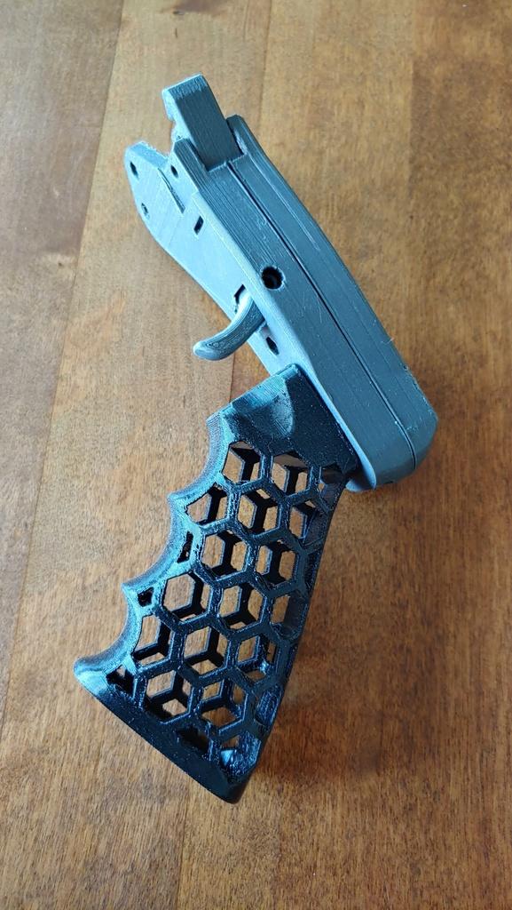 Pistol Grip Mod for Sliding Legolini 3d model