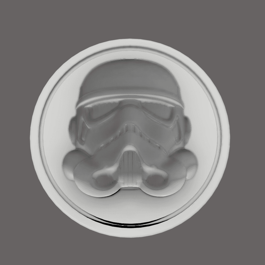 Storm Trooper Coin 3d model