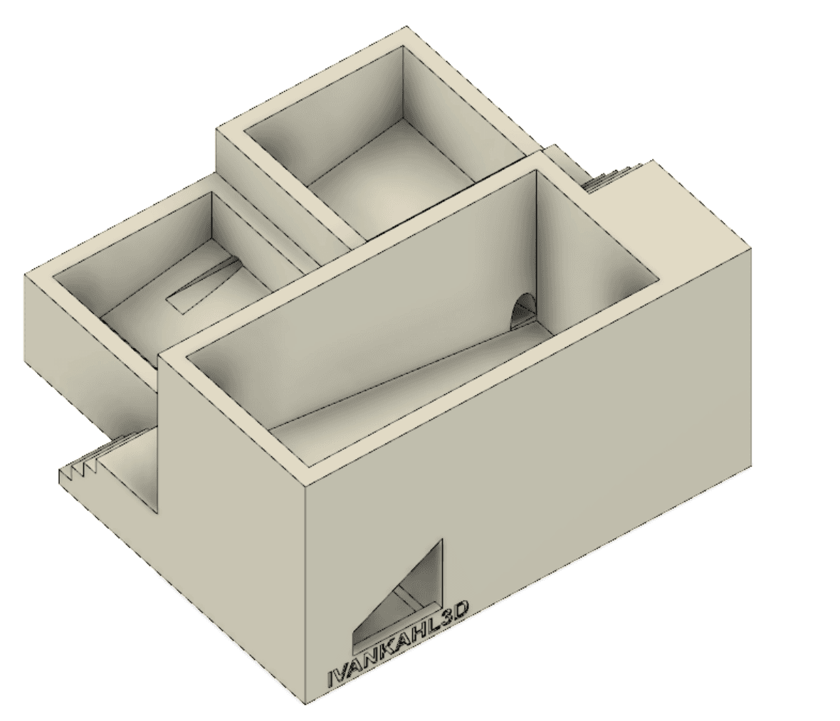 Zen Garden Planter 3d model