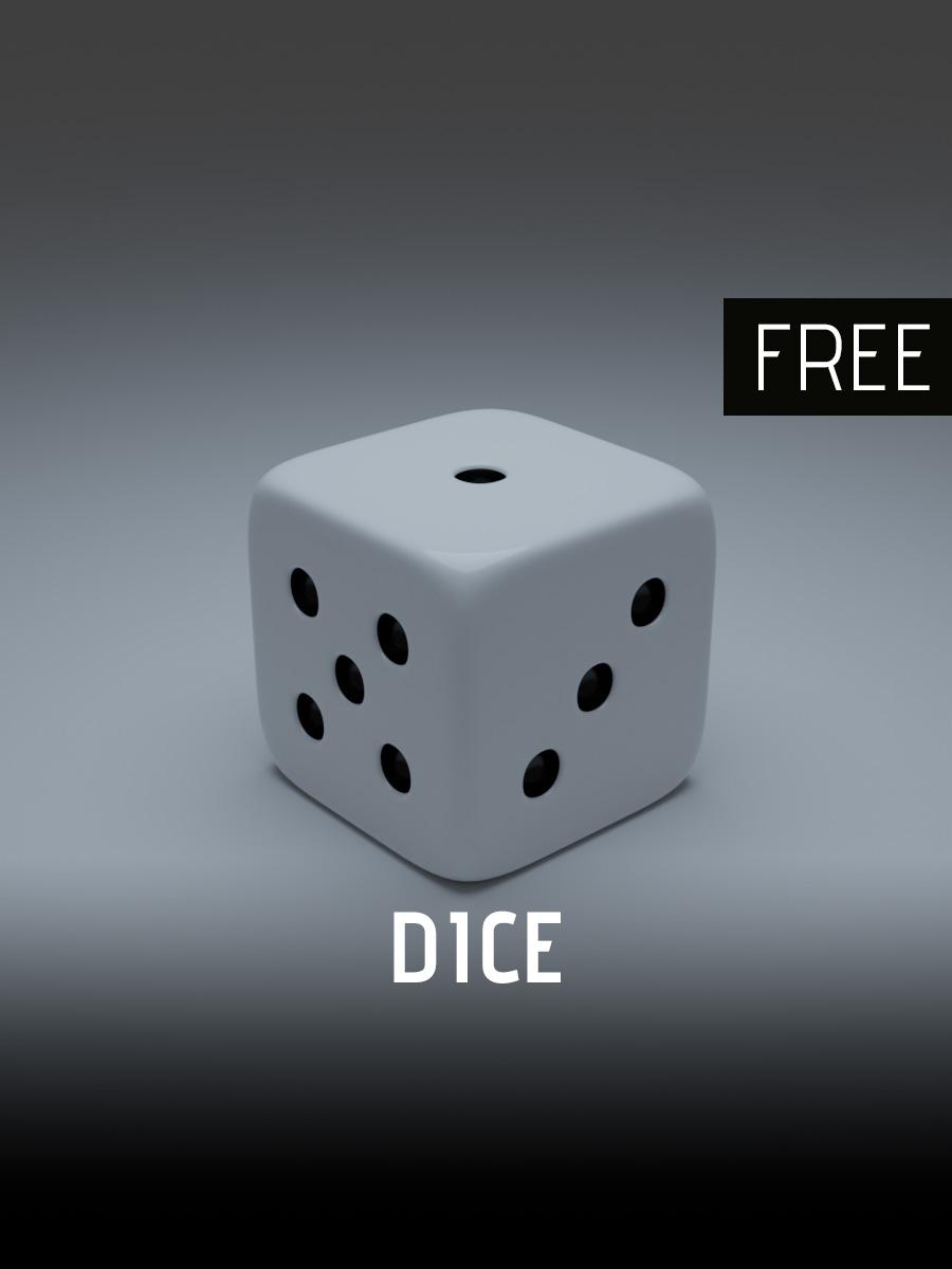 Dice 3d model