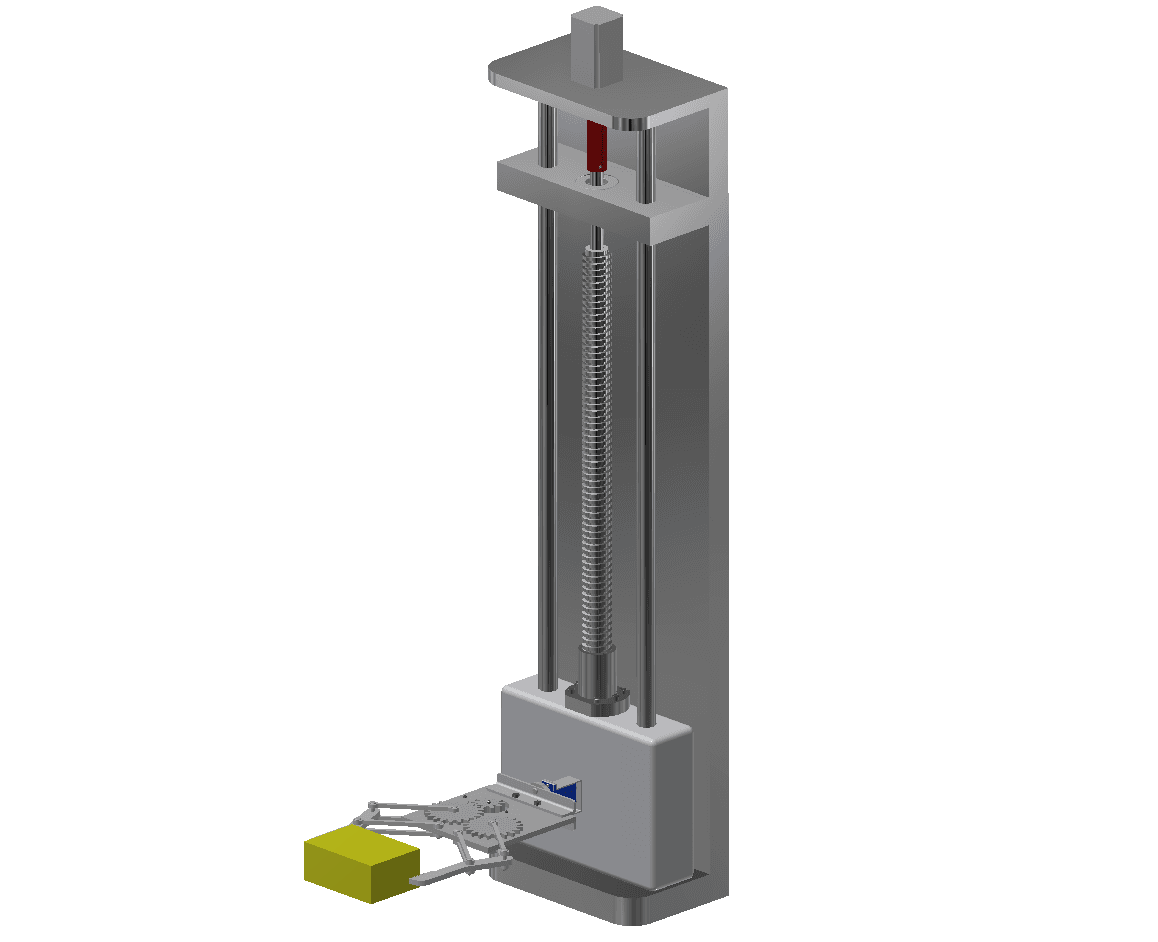 Mechanical Handling Tool (with finger gripper) 3d model