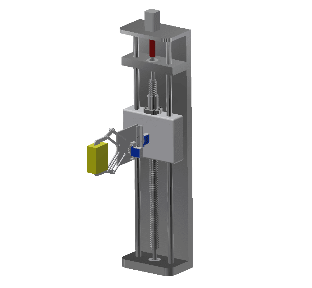 Mechanical Handling Tool (with finger gripper) 3d model