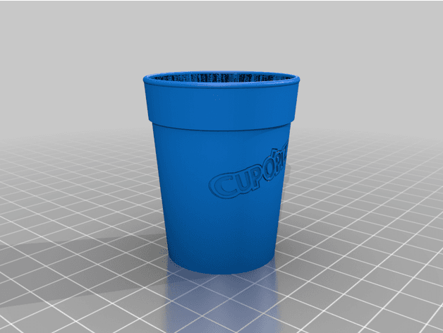 CUP O' PIZZA 3d model