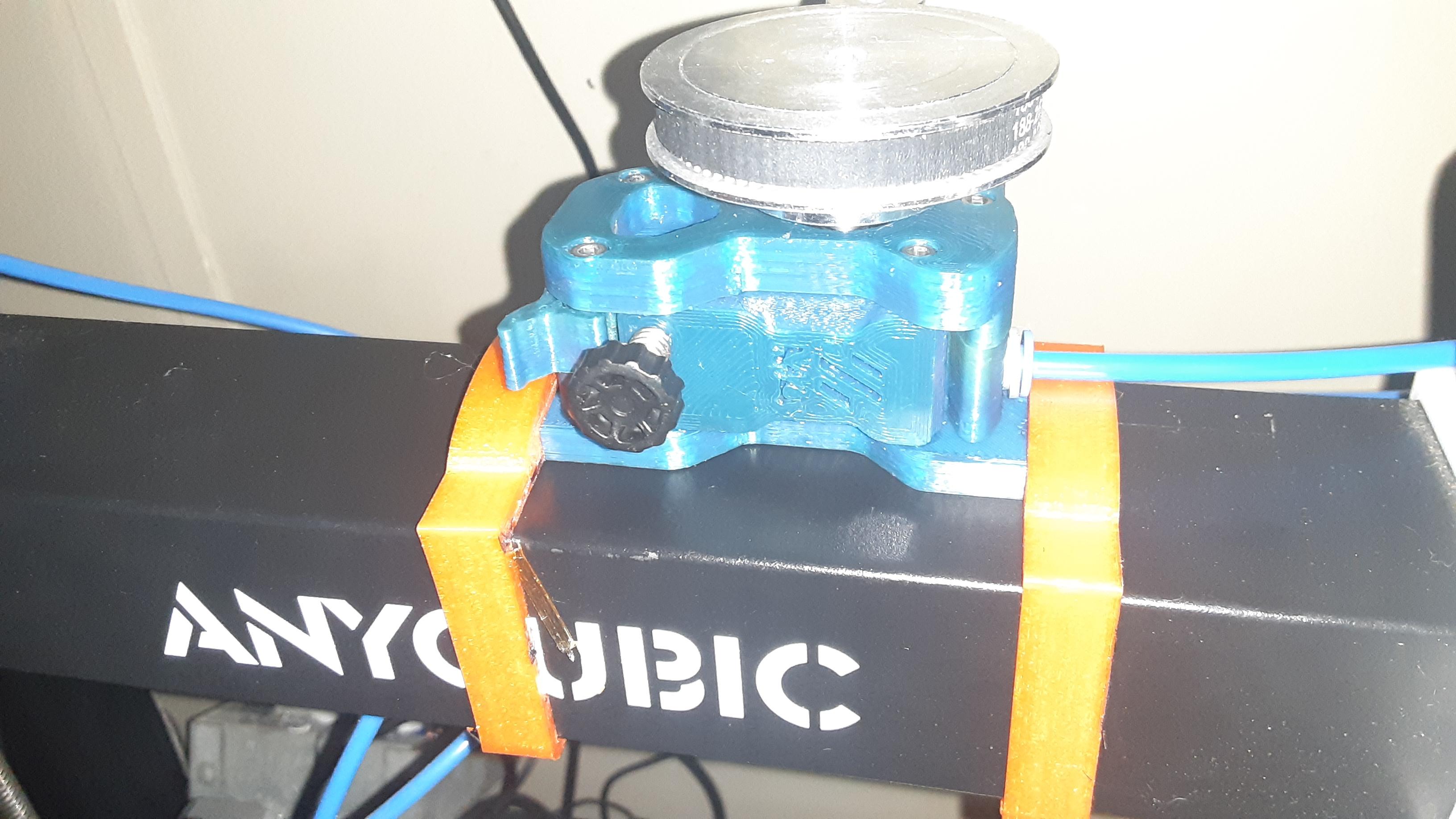 Mobius M4 extruder on Mega series printers V2 3d model