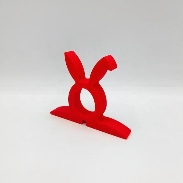 Easter Bunny Napkin Holder 3d model