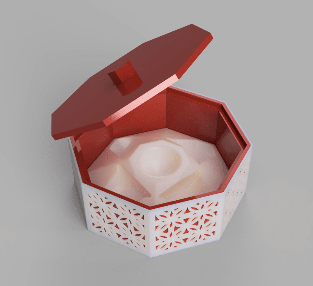 Octobox - Remix - Module Container - Nespresso/sugar 3d model