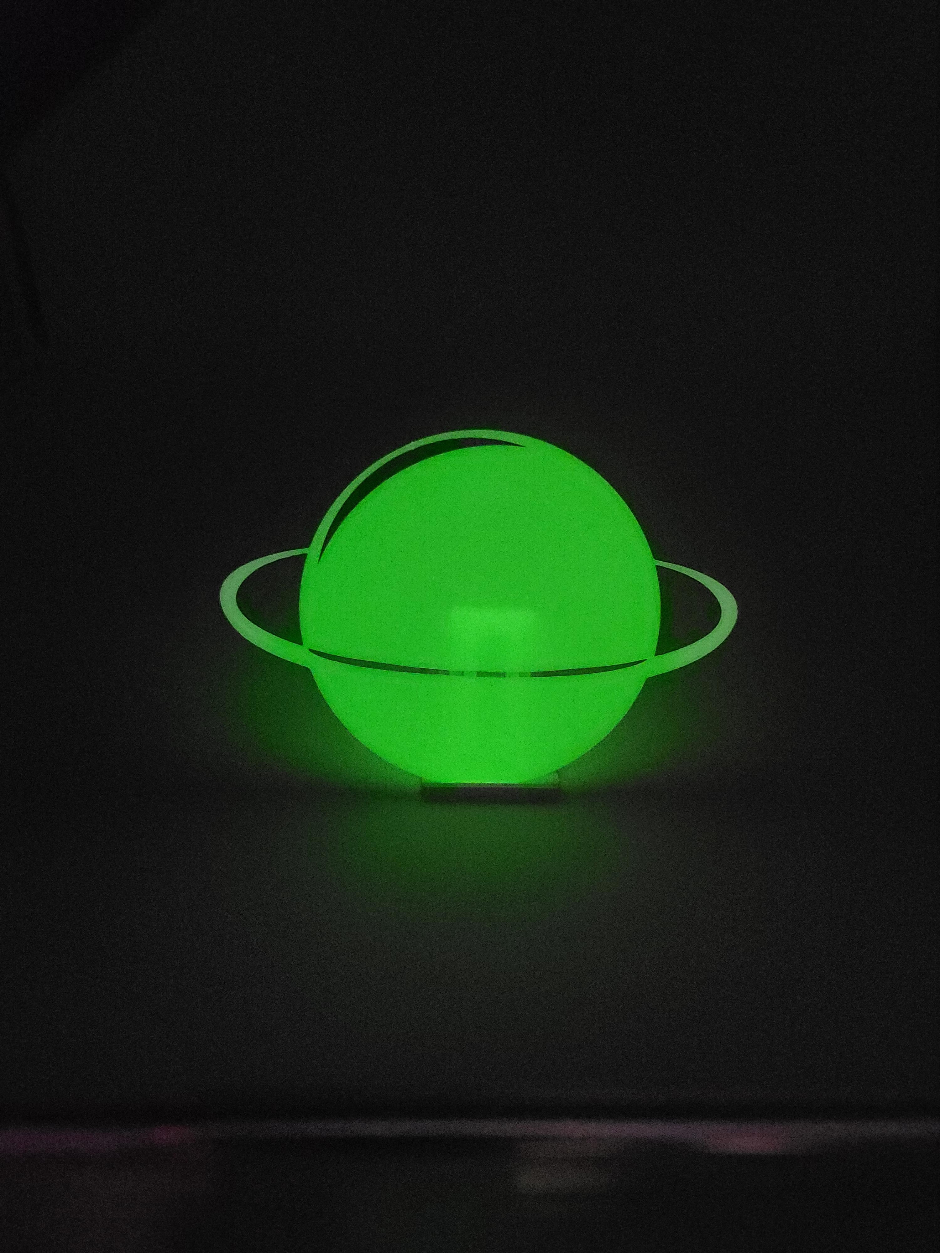 Glow-in-Dark wall / ceiling Planet v1 3d model