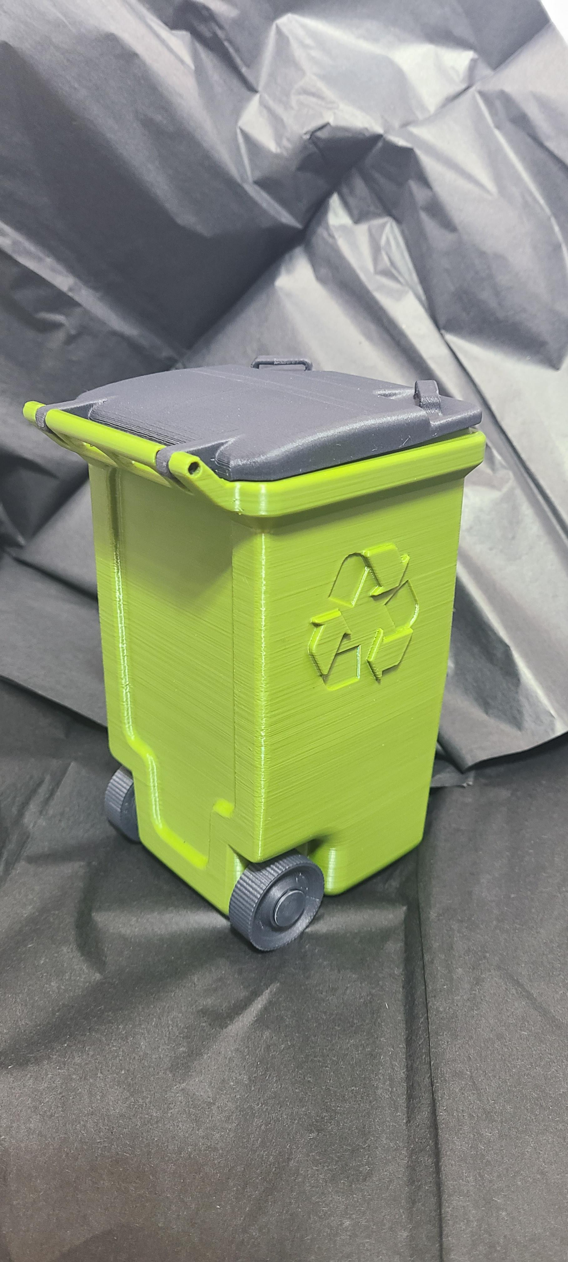 Mini Recycle Bin  3d model