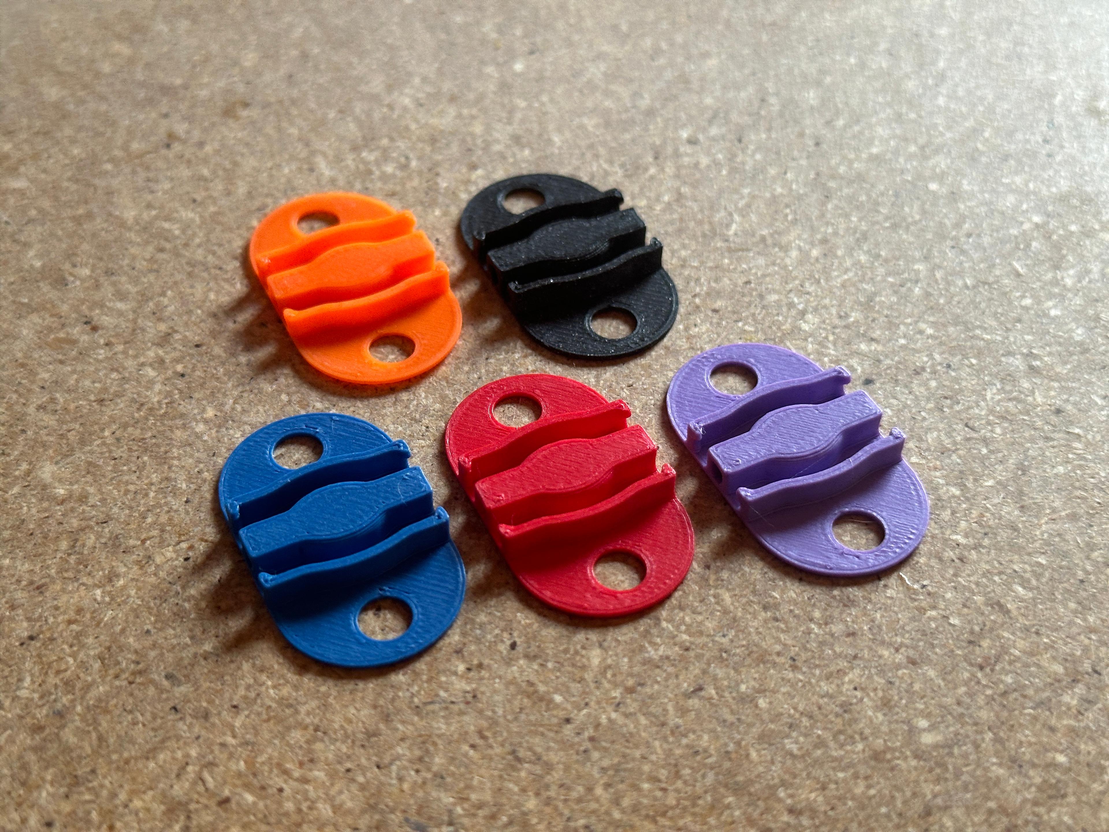 Grandma's Double Sided Filament Clip 3d model