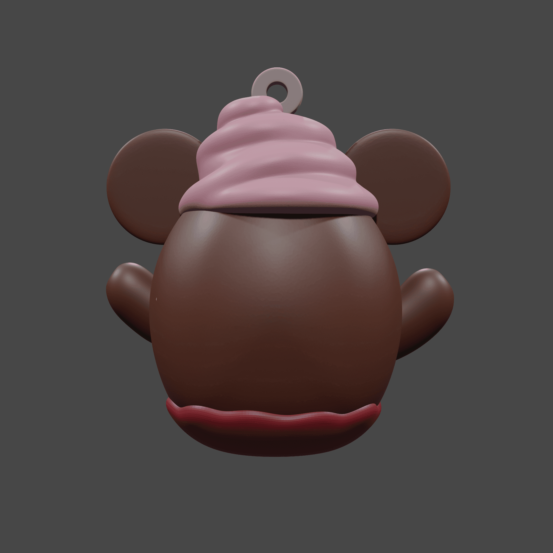 Minnie Mouse Munchling 3d model