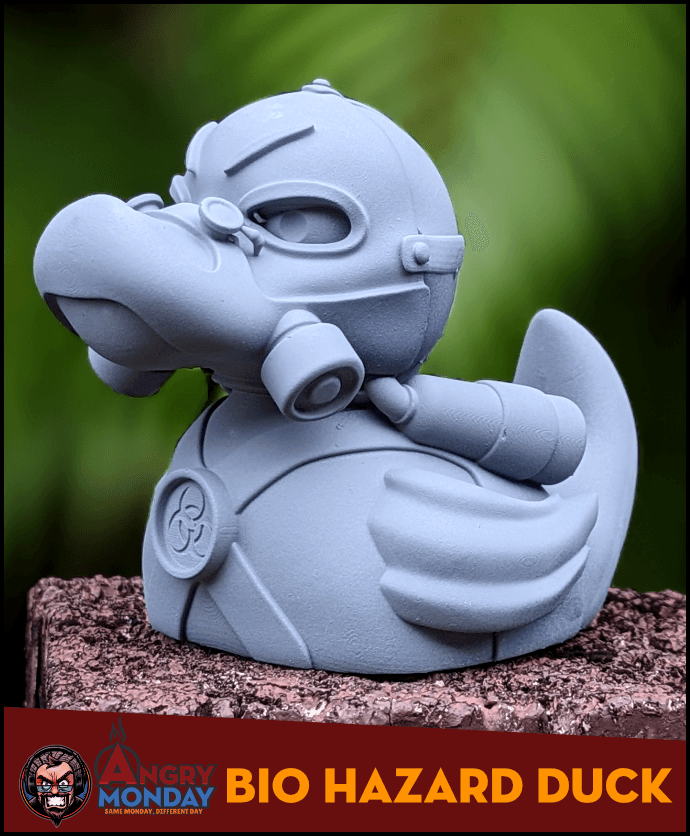 Biohazard Duck 3d model