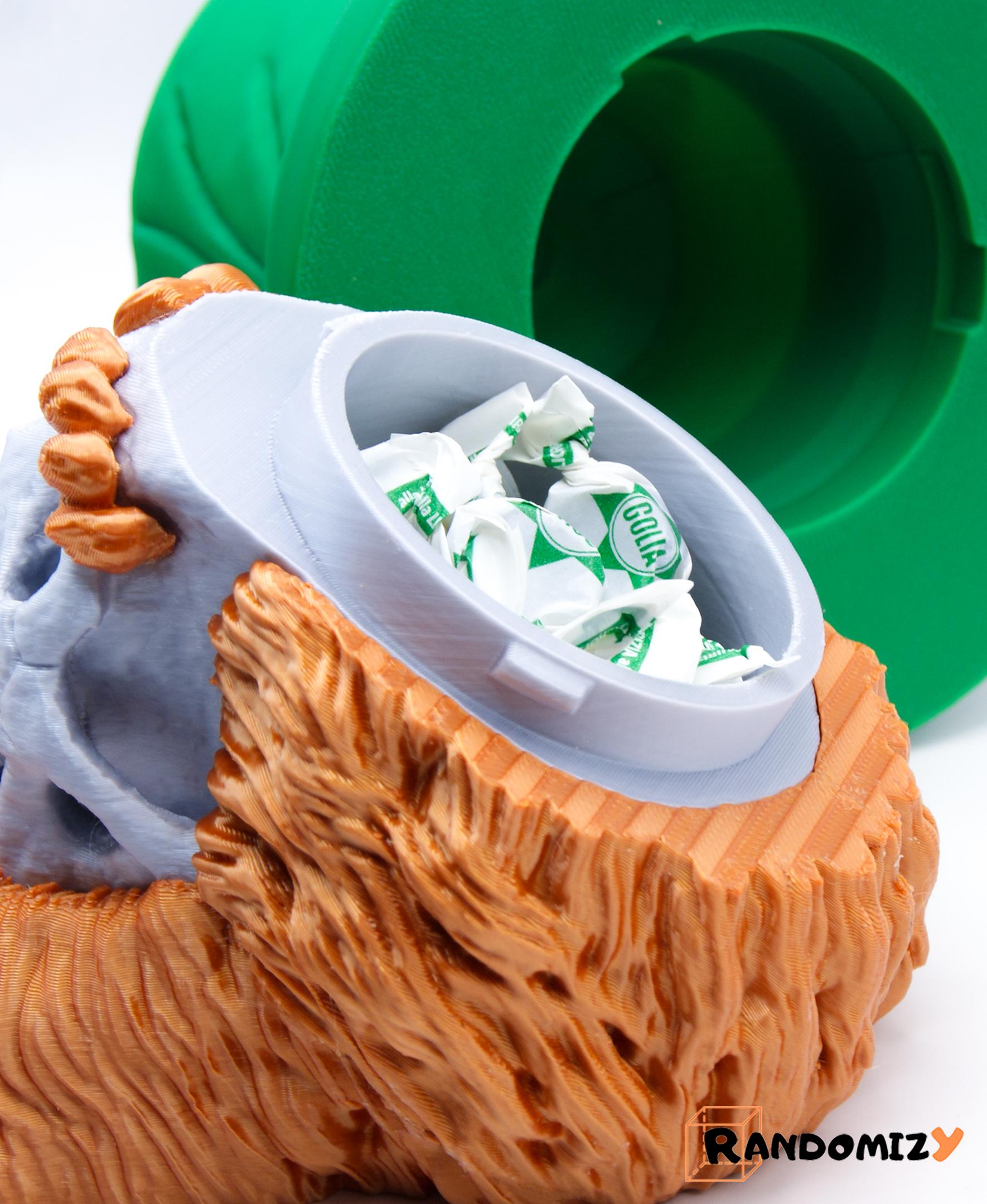 (Bowl) Leprechaun Skull 3d model