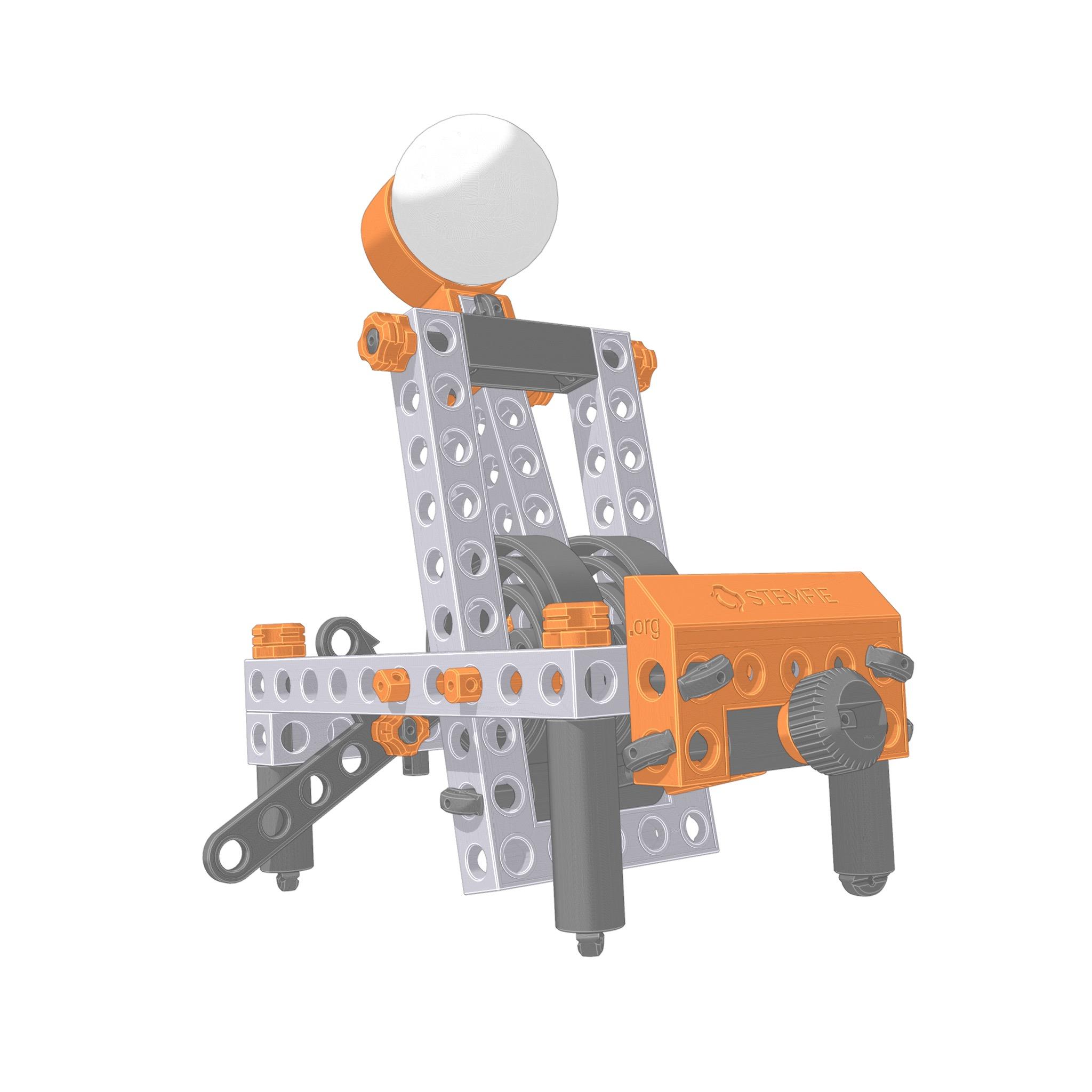 STEMFIE Desktop Catapult 3d model