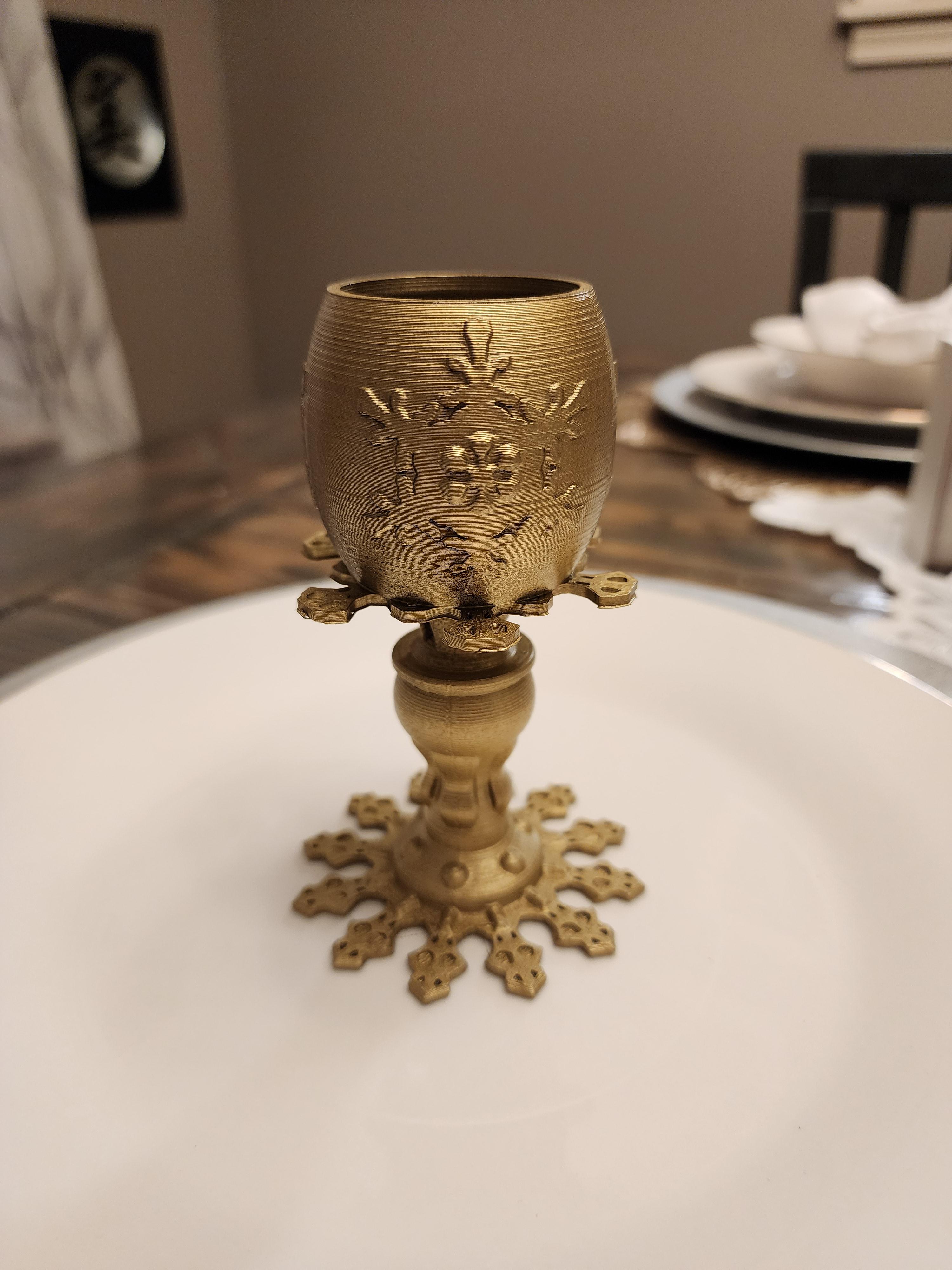 Snow Chalice 3d model