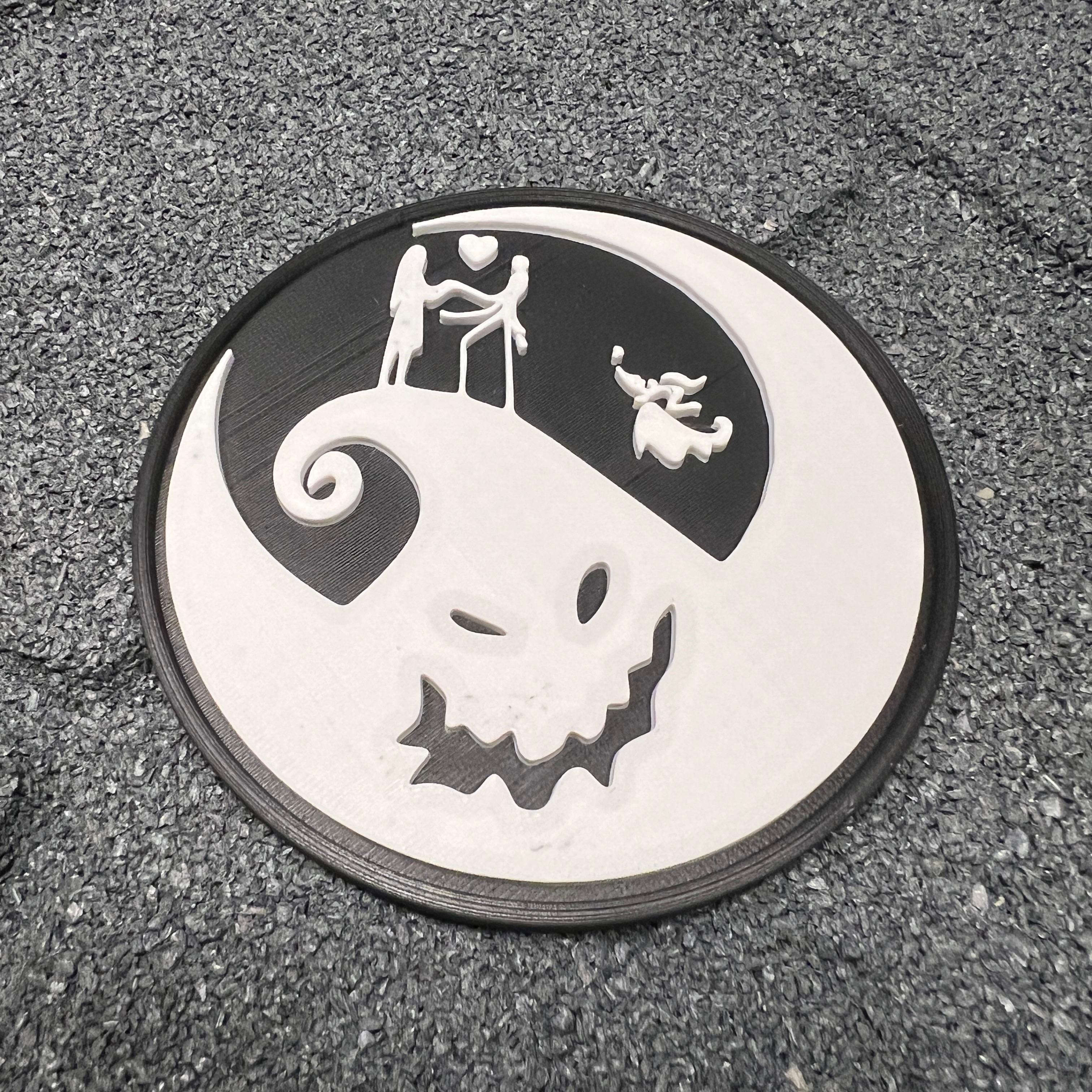 Nightmare Before Christmas Coaster 3d model