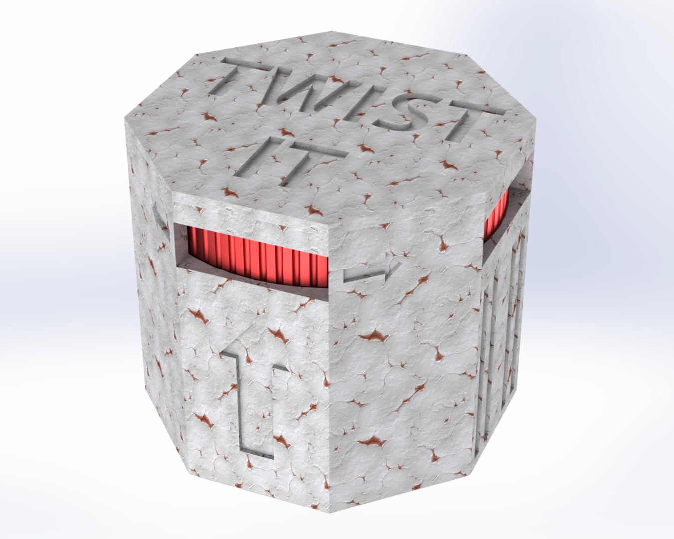 Octo Twist Box 3d model