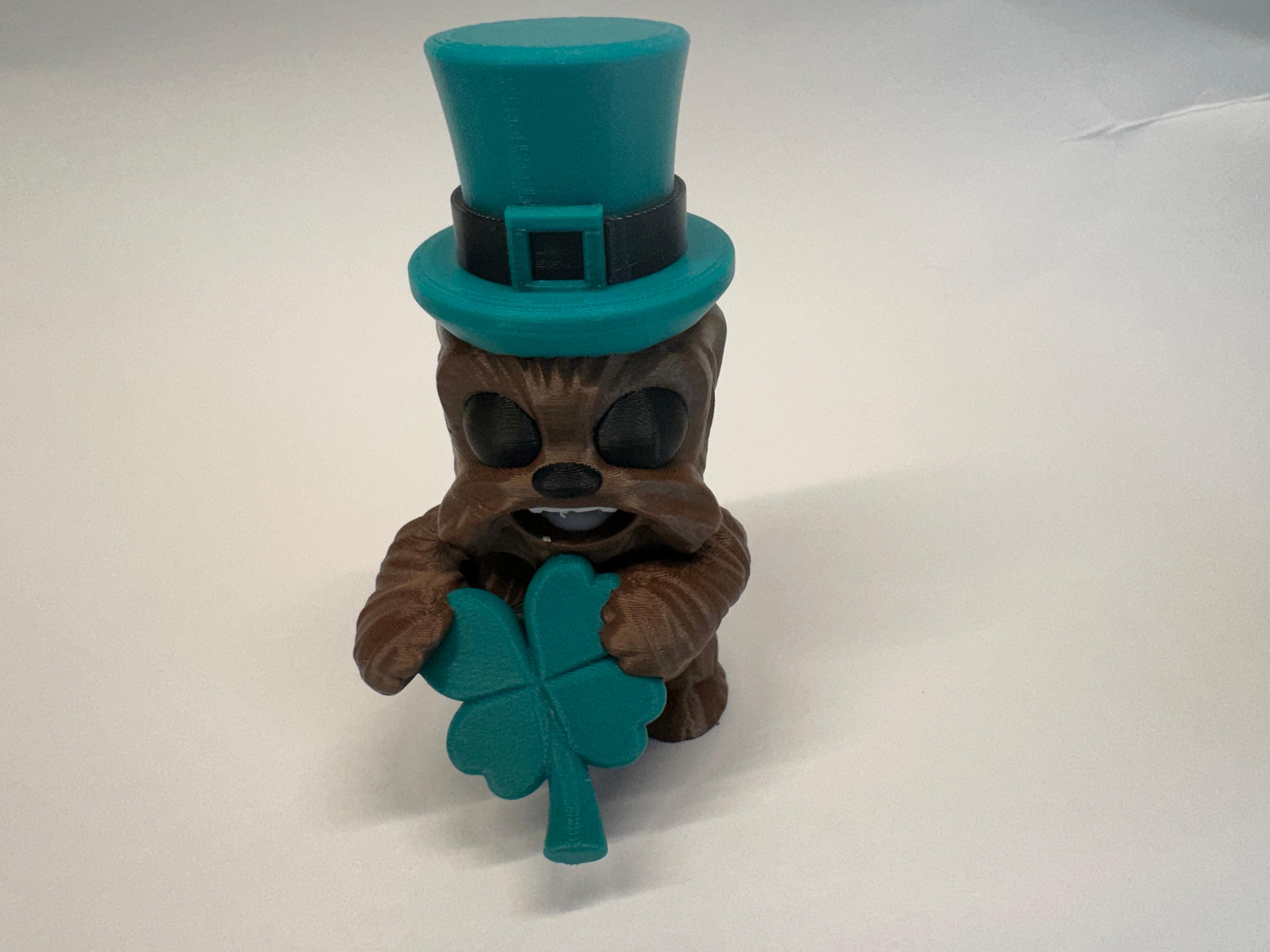 Baby Chewbacca St.Patricks Day.stl 3d model