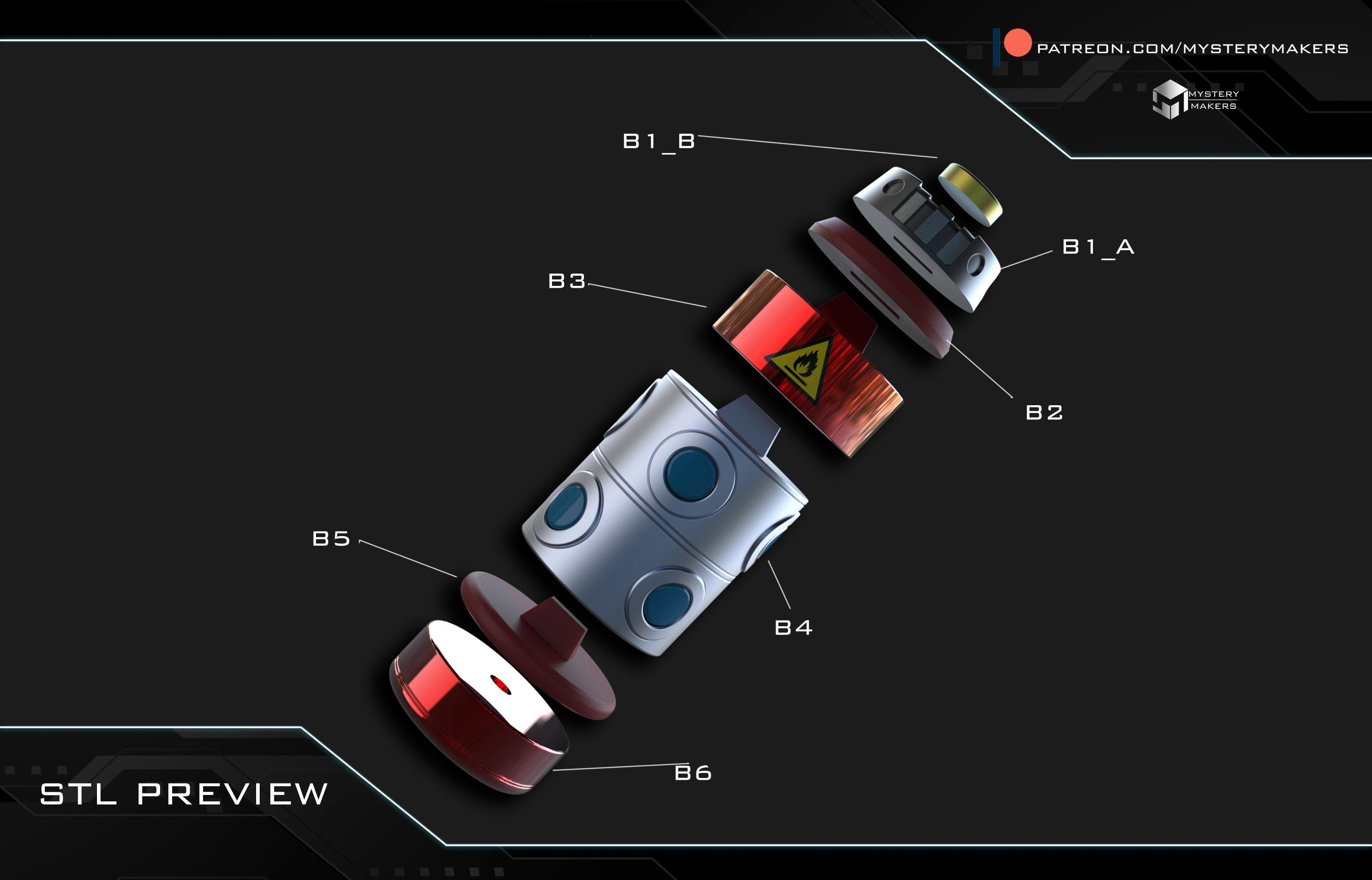 G13 Incendiary impact 3d model