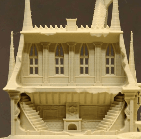 Dracula's Castle - Castlevania 3d model