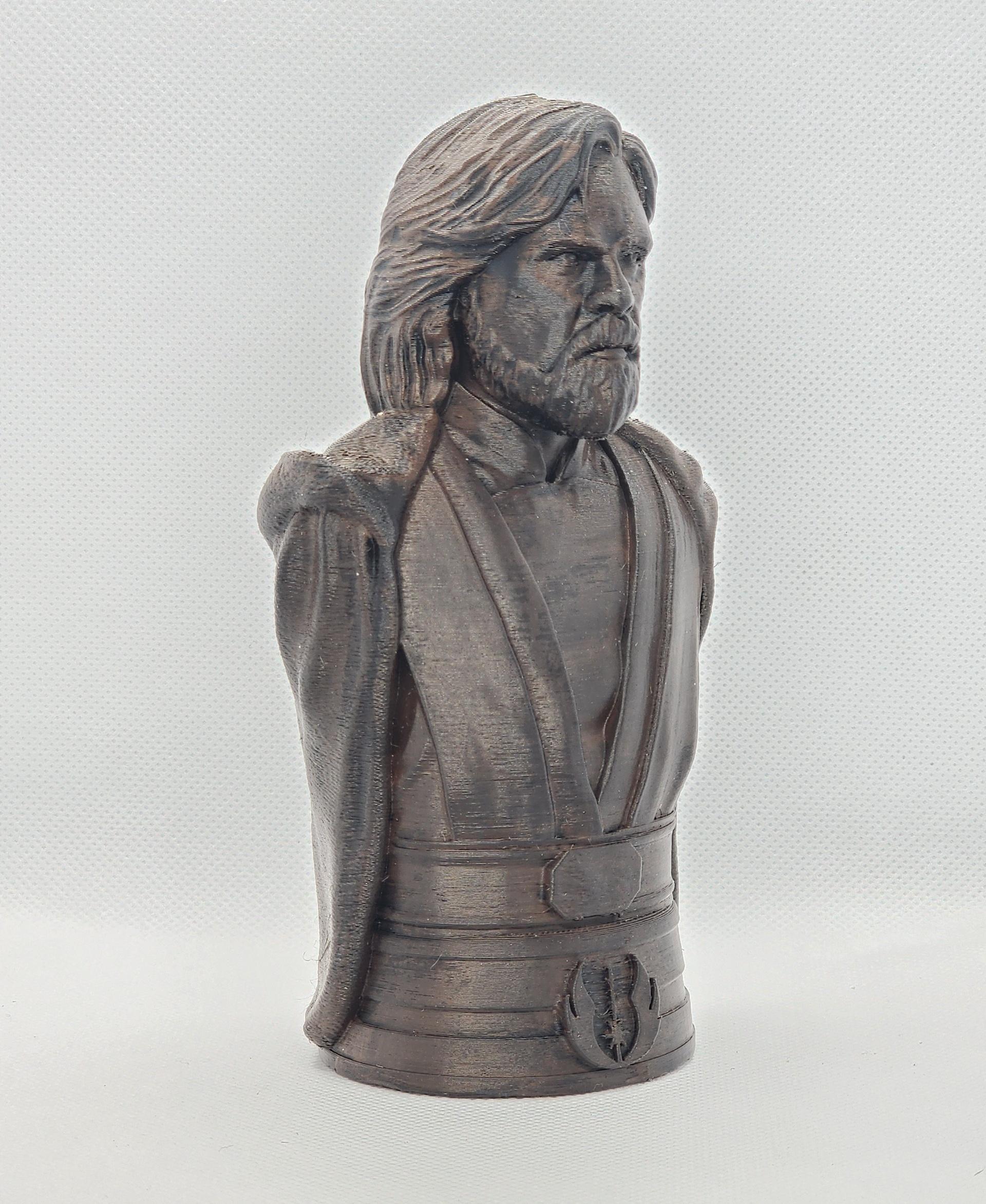 Luke Skywalker Bust (Pre-Supported) 3d model