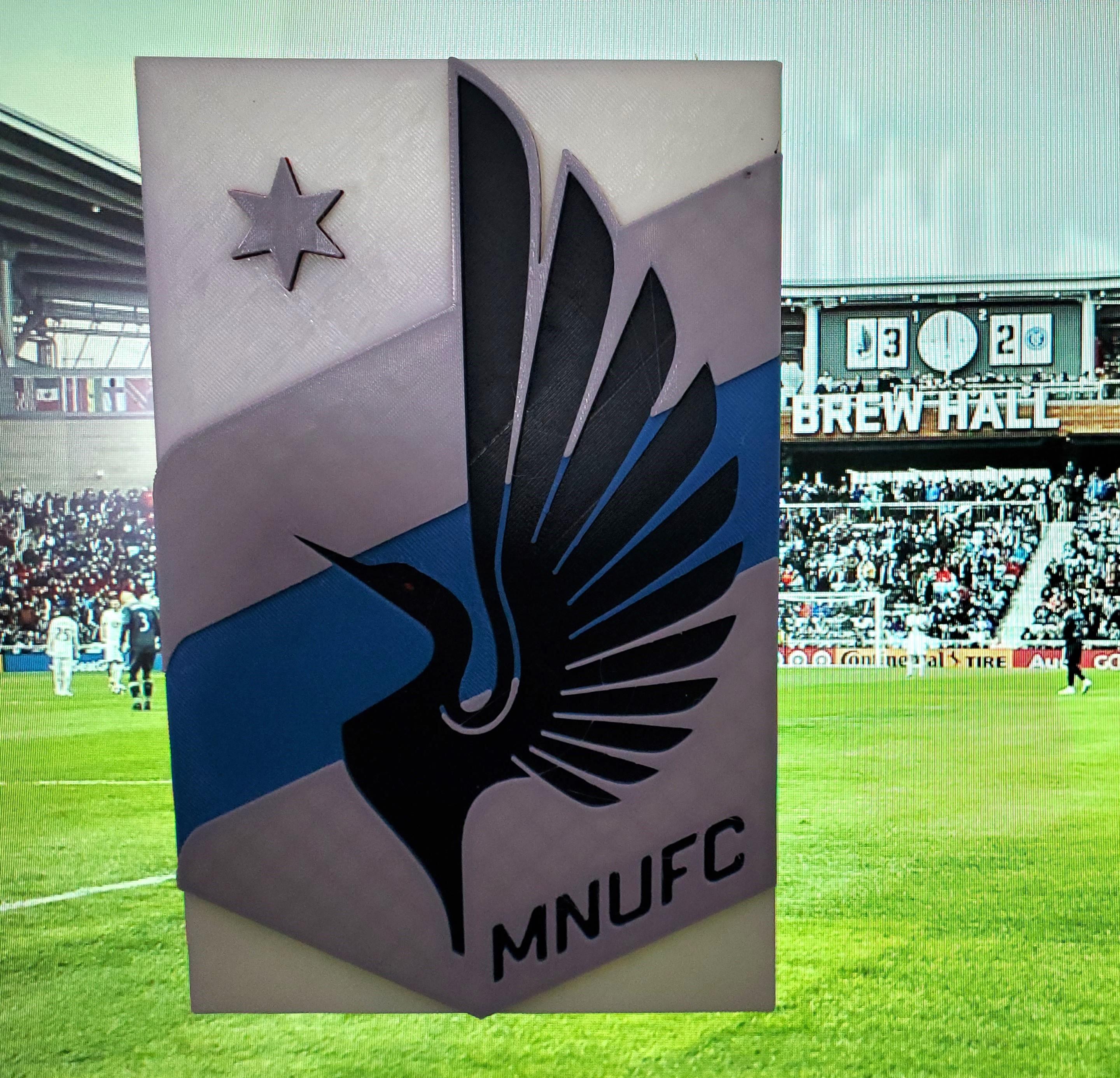 CS Minnesota United FC coaster or plaque 3d model