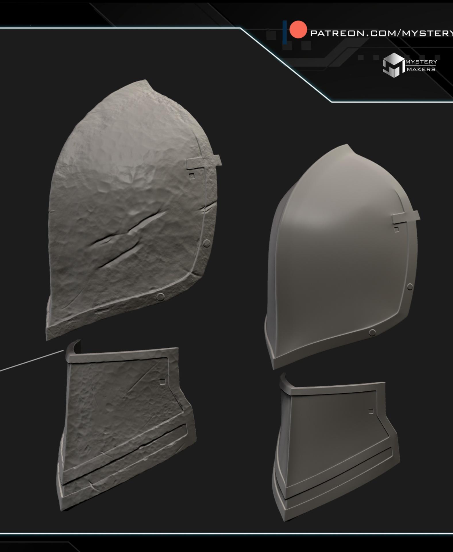 Baylan Skoll armor 3d model