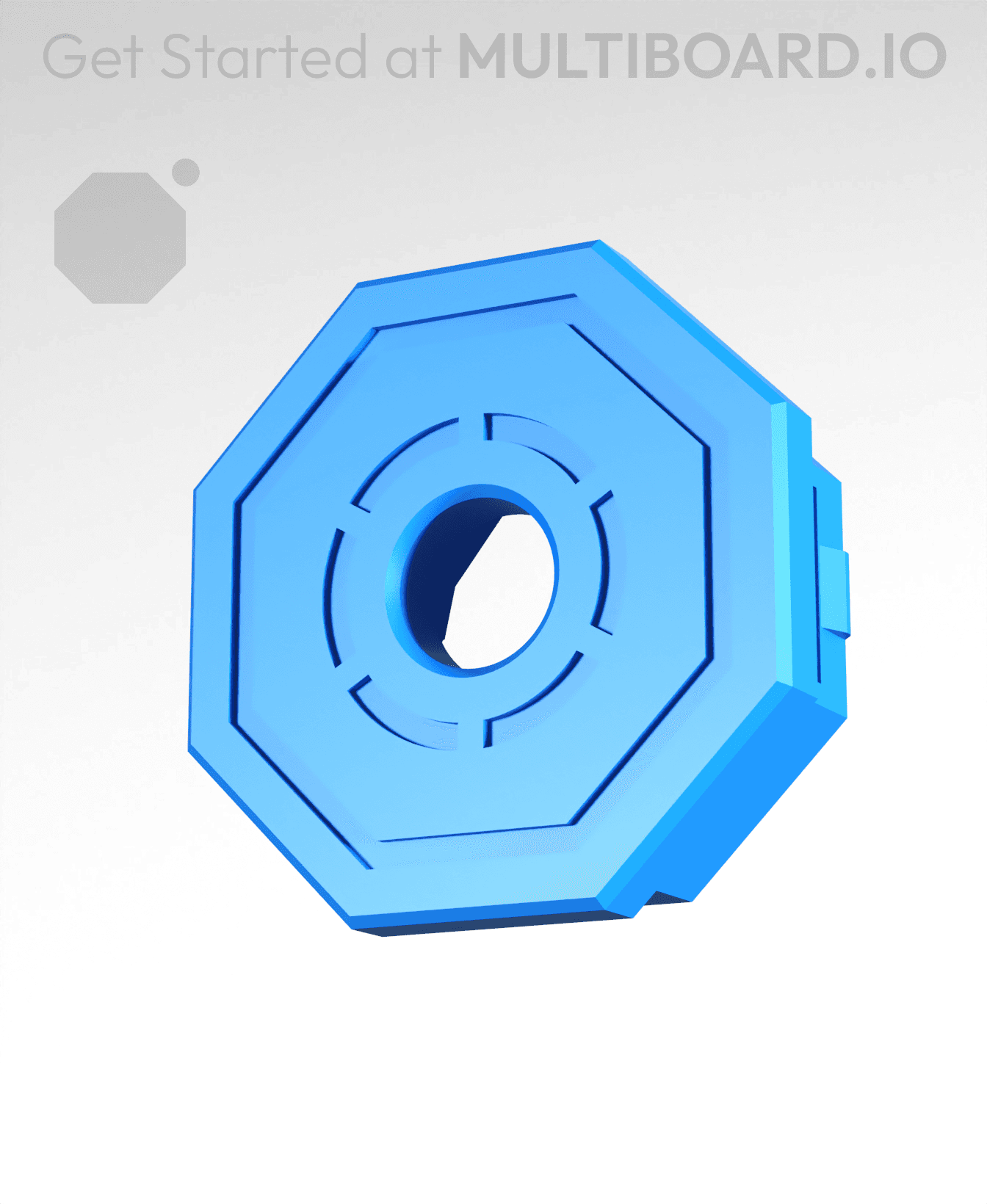 Drop-In Nut Snap - M6 3d model