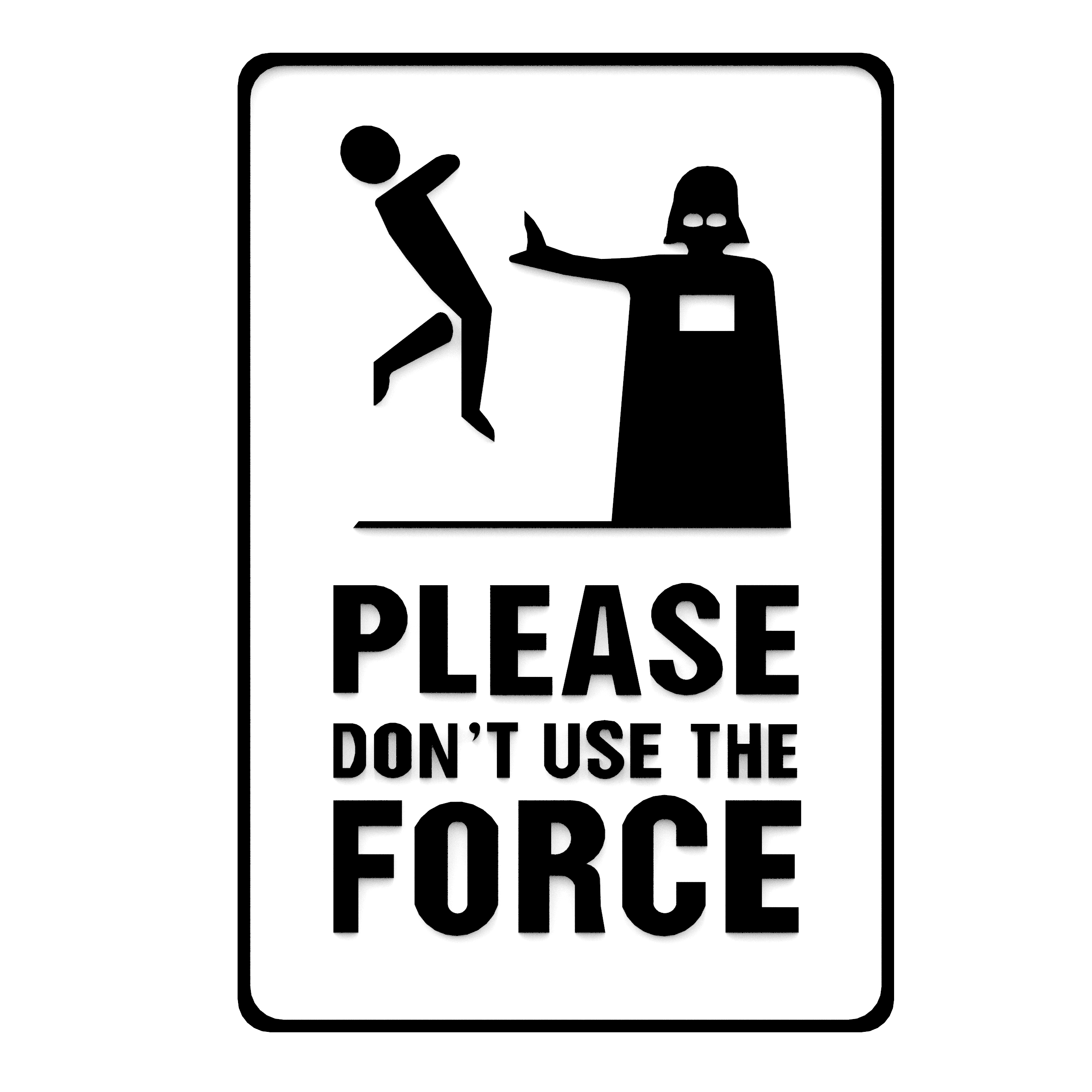 Don't use the force 3d model