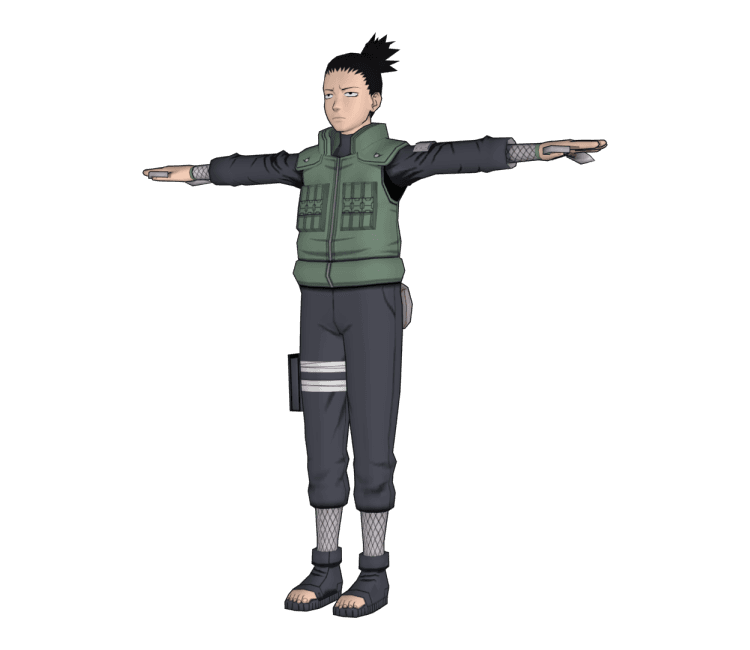 Shikamaru 3d model