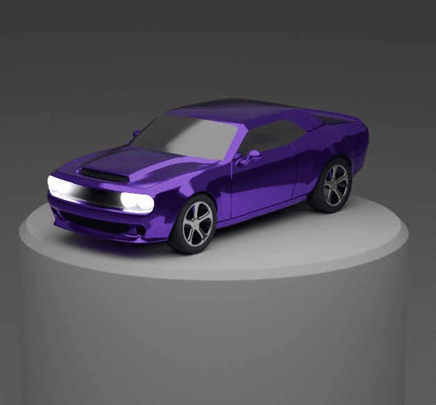 Dodge Demon 3d model