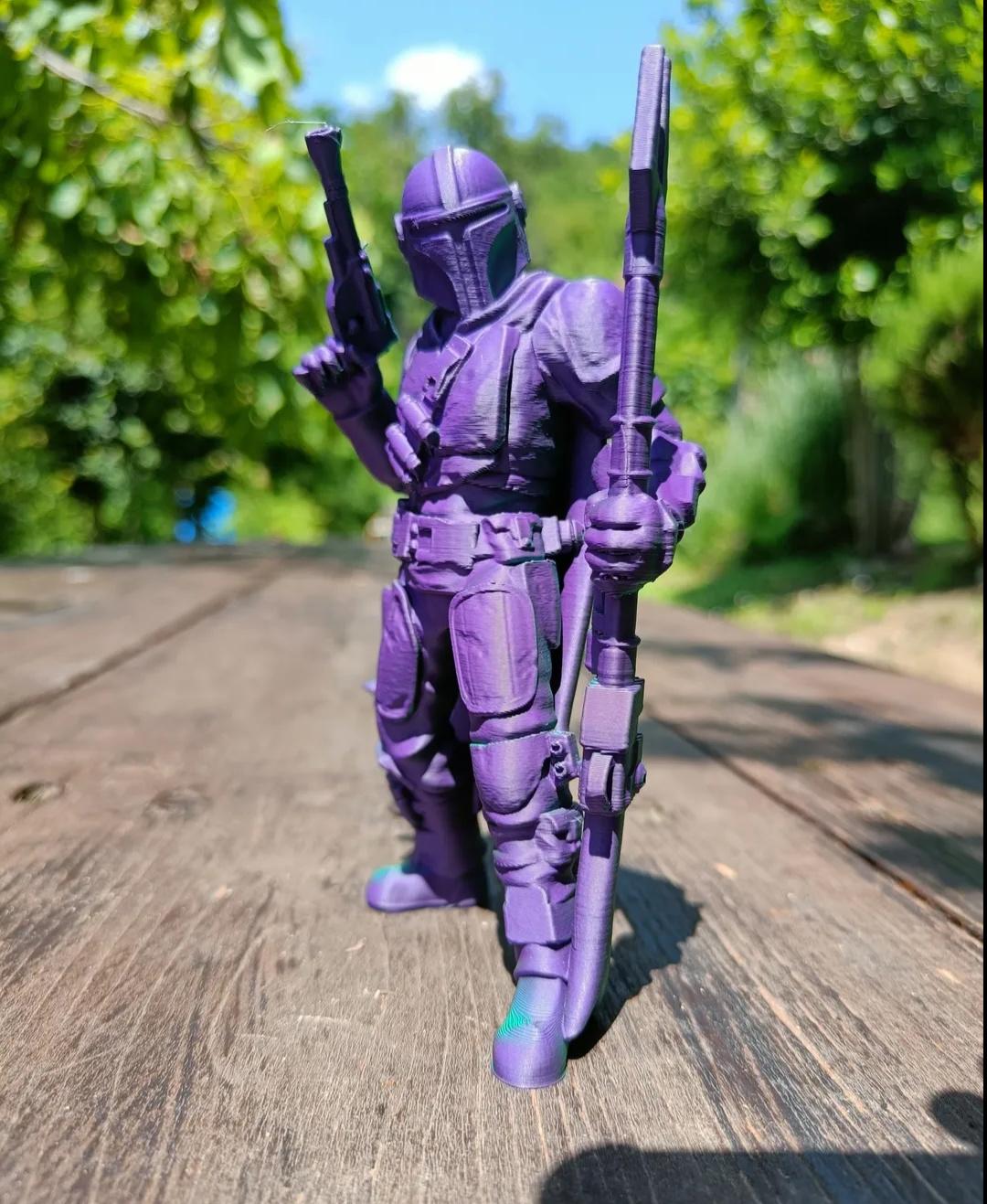 The Mandalorian Support Free Remix Pose 3/5 3d model