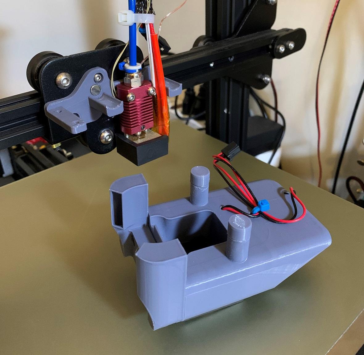 Madduck 5 Fan Shroud for Ender 3 Printers 3d model