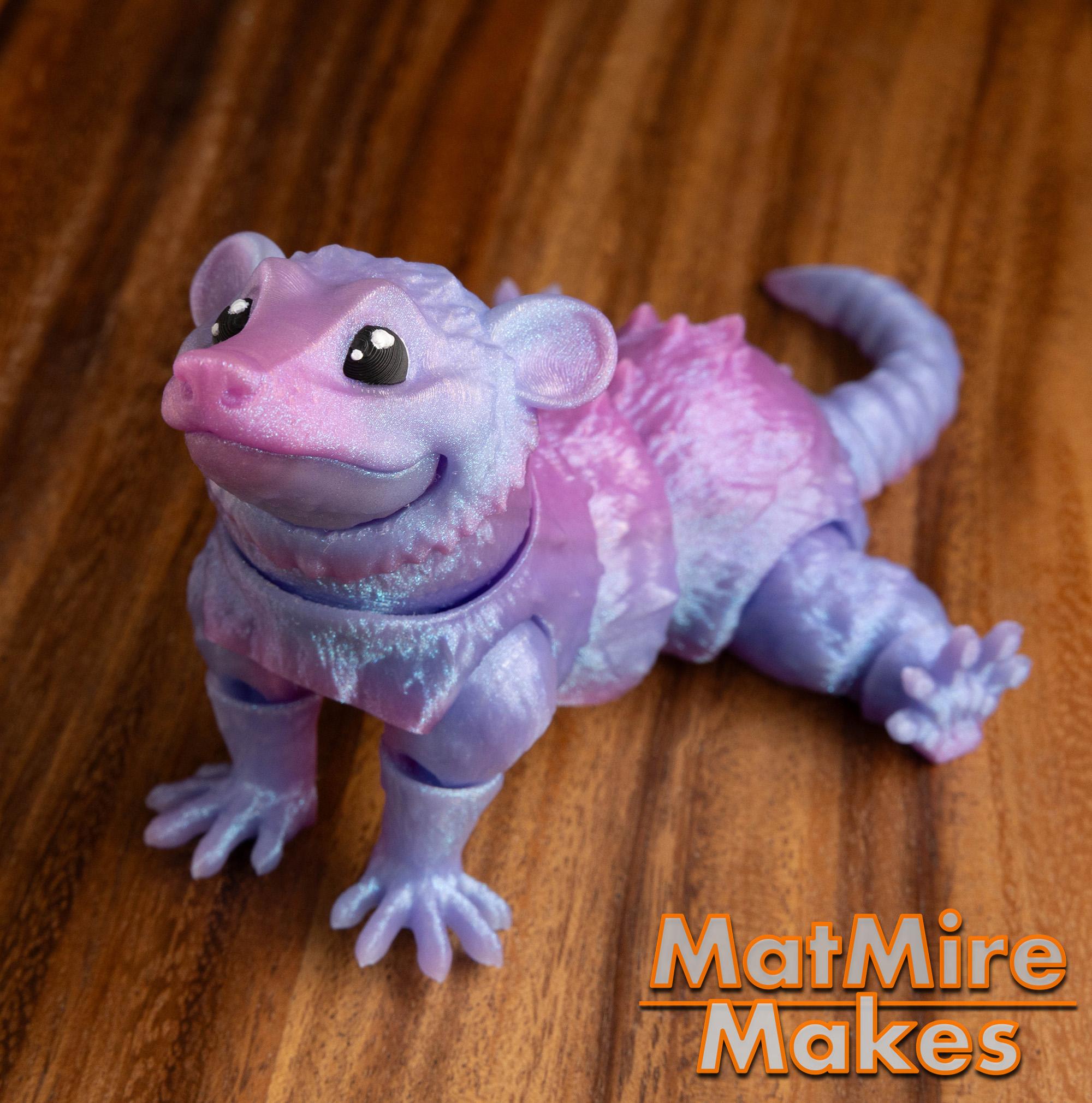 Opossum - Articulated Figure 3d model