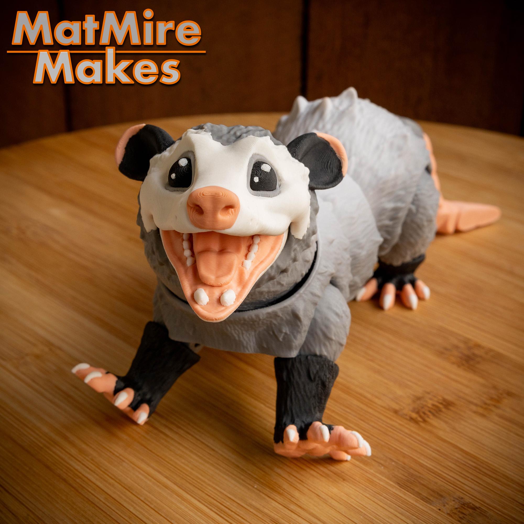 Opossum - Articulated Figure 3d model