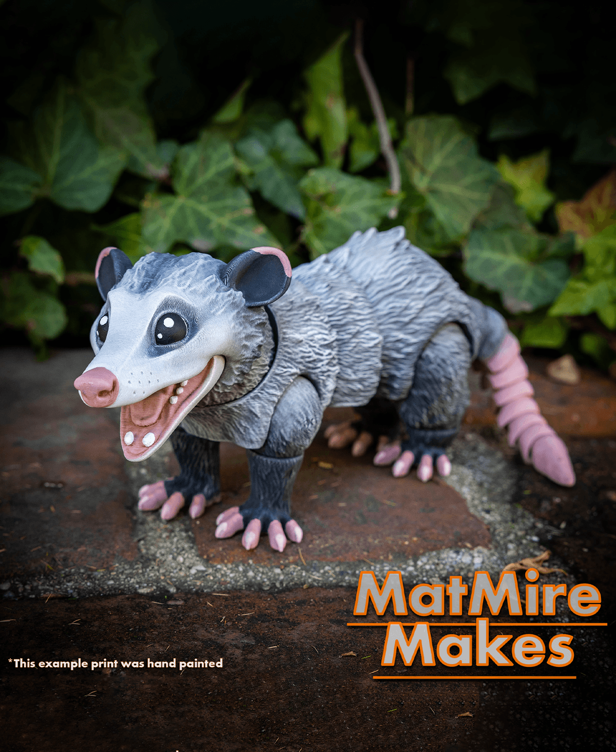 Opossum - Articulated Figure 3d model