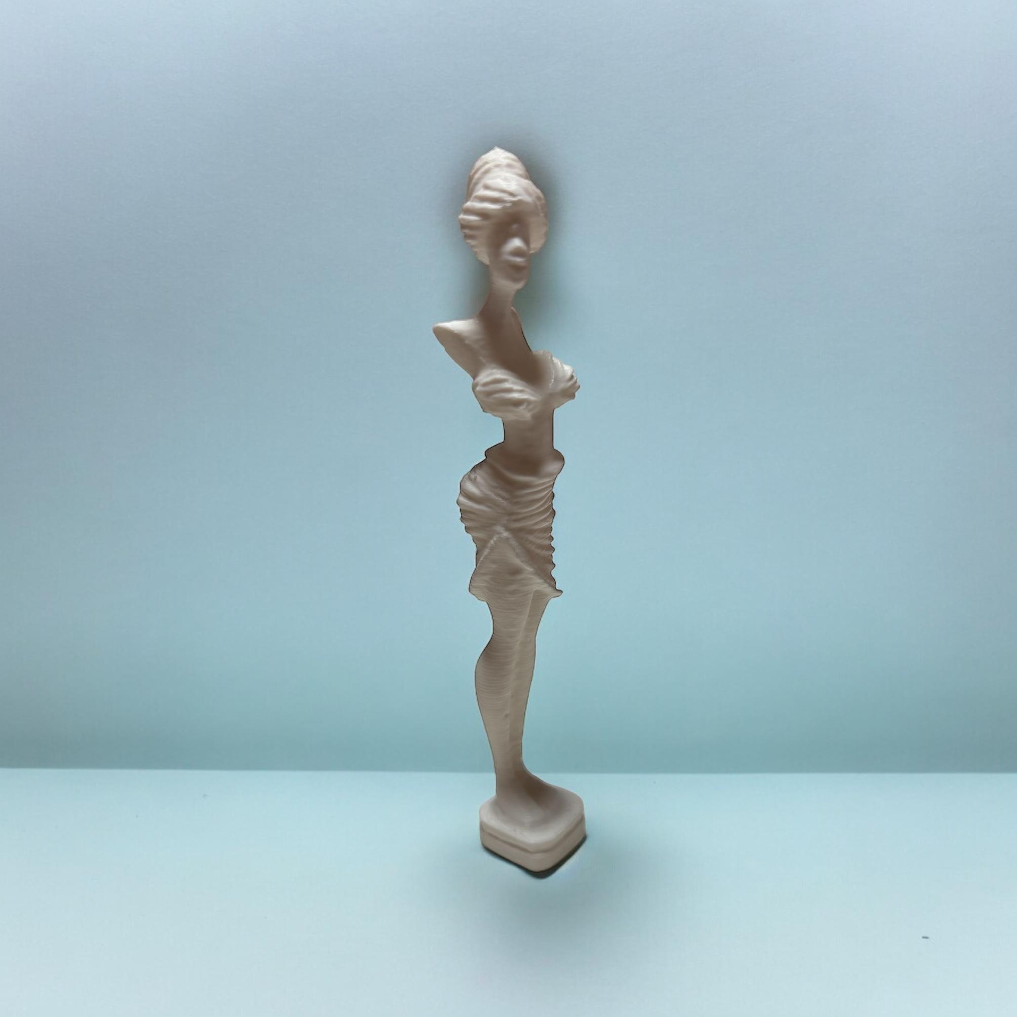 Sculpture of a woman 3d model