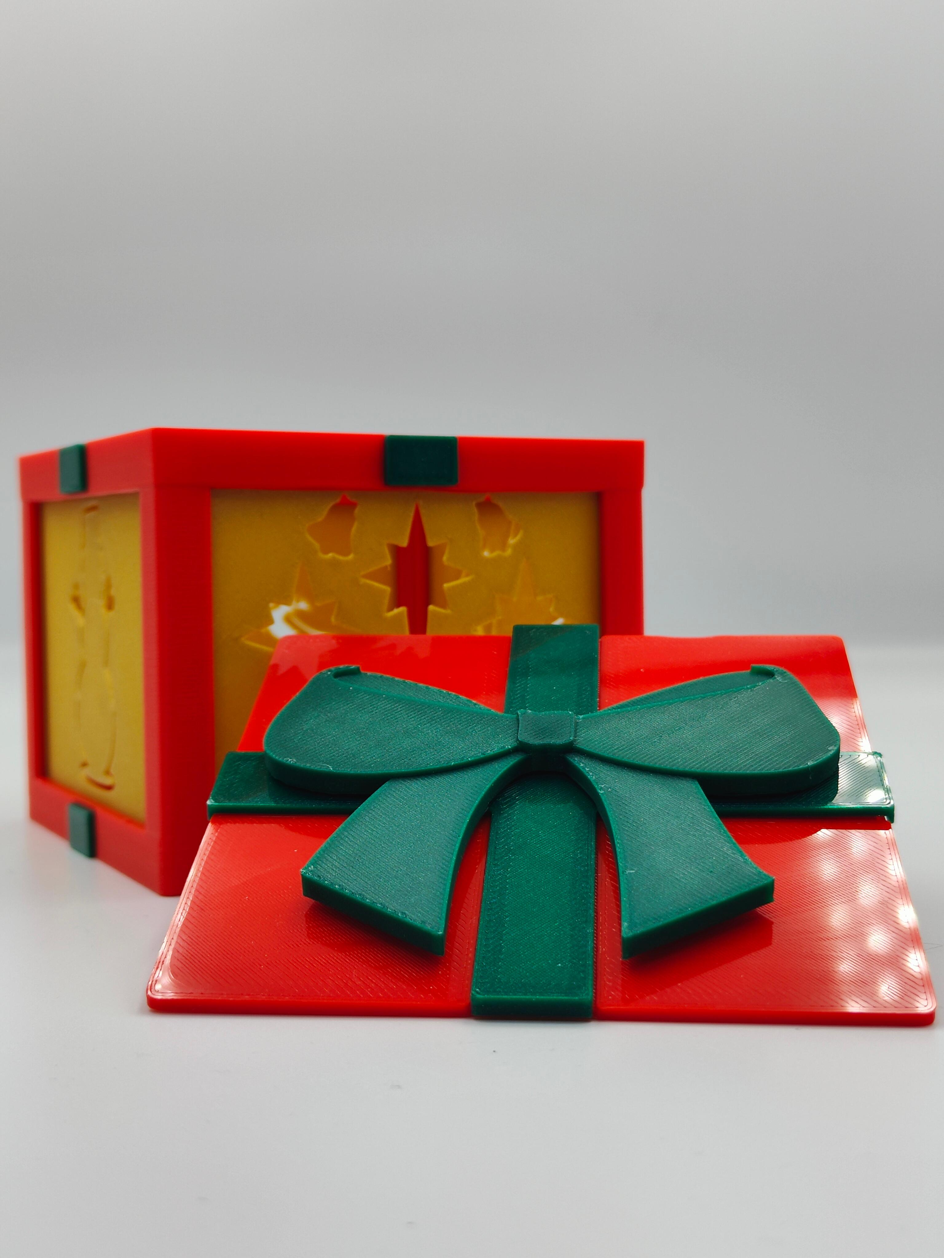 Christmas Tealight Box 3d model