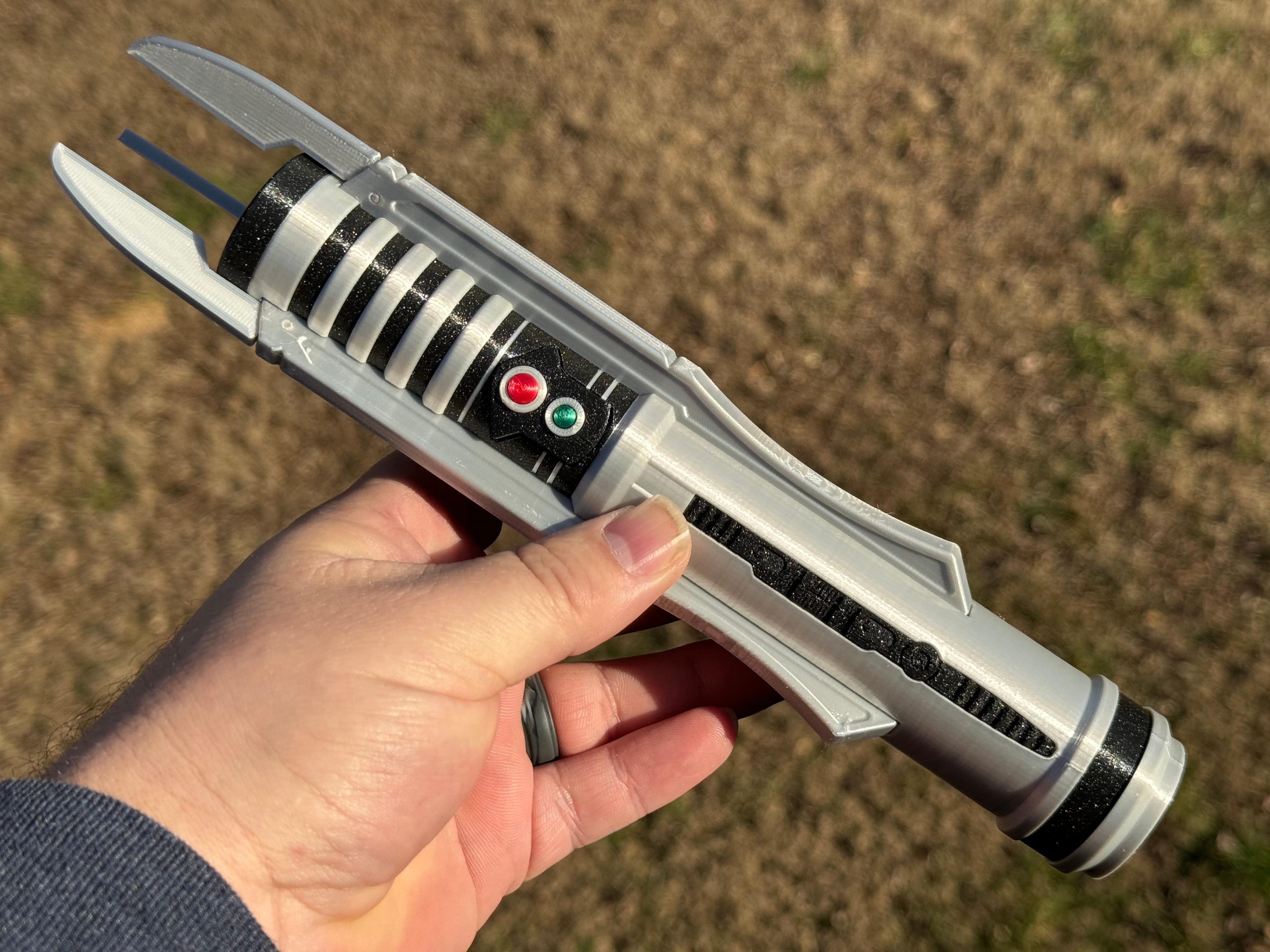 Revan’s Collapsing Lightsaber 3d model