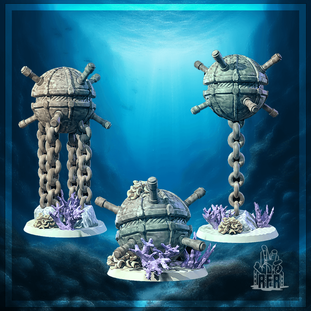 Abyssal Relics -set 3d model