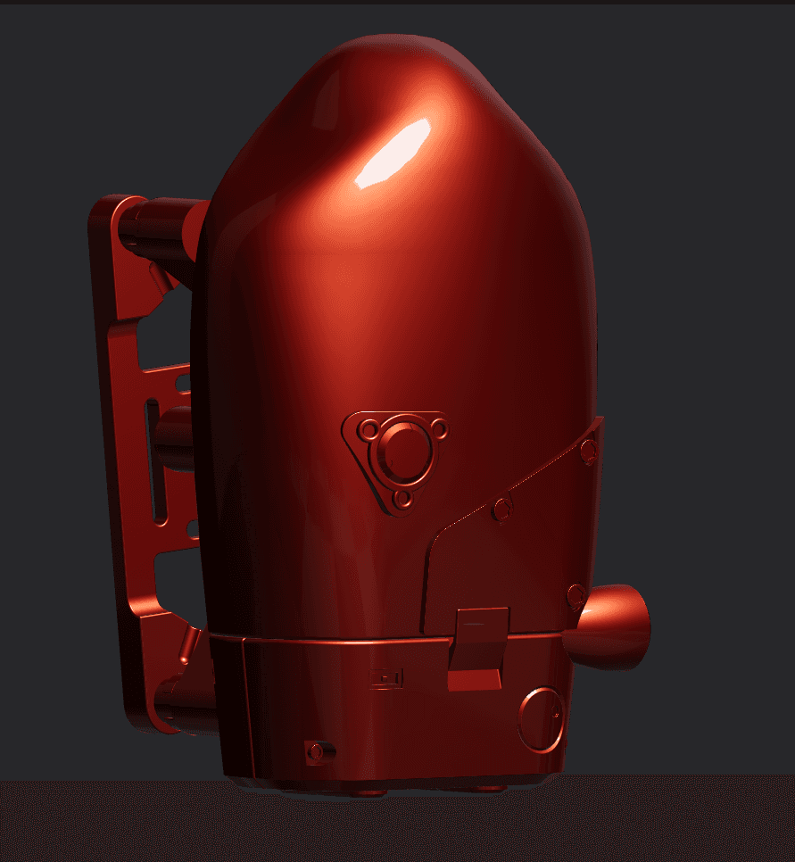 Porter Pod with BB 3d model