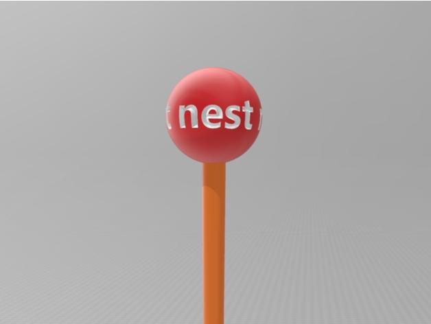 nest-pin for strategic map 3d model