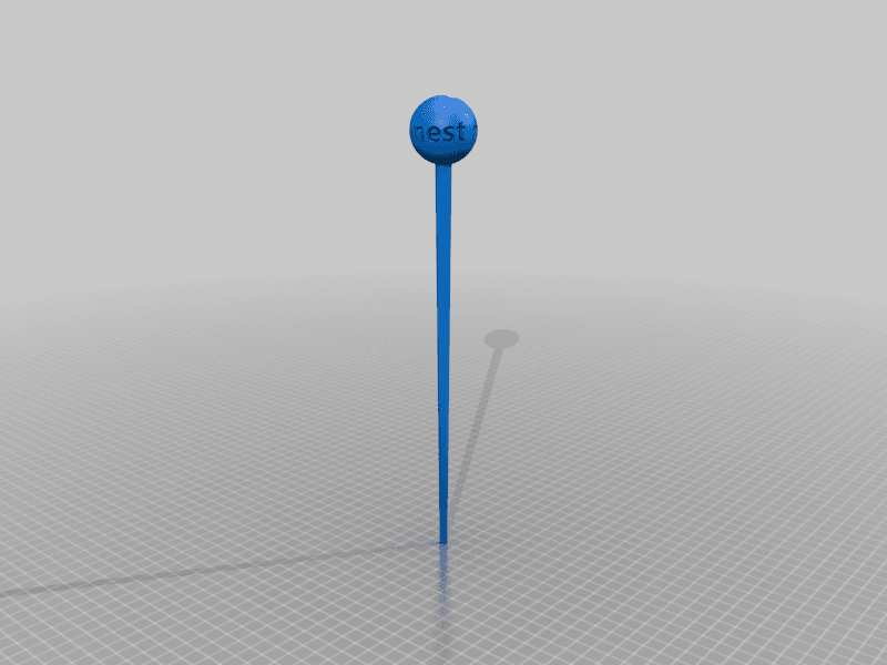 nest-pin for strategic map 3d model