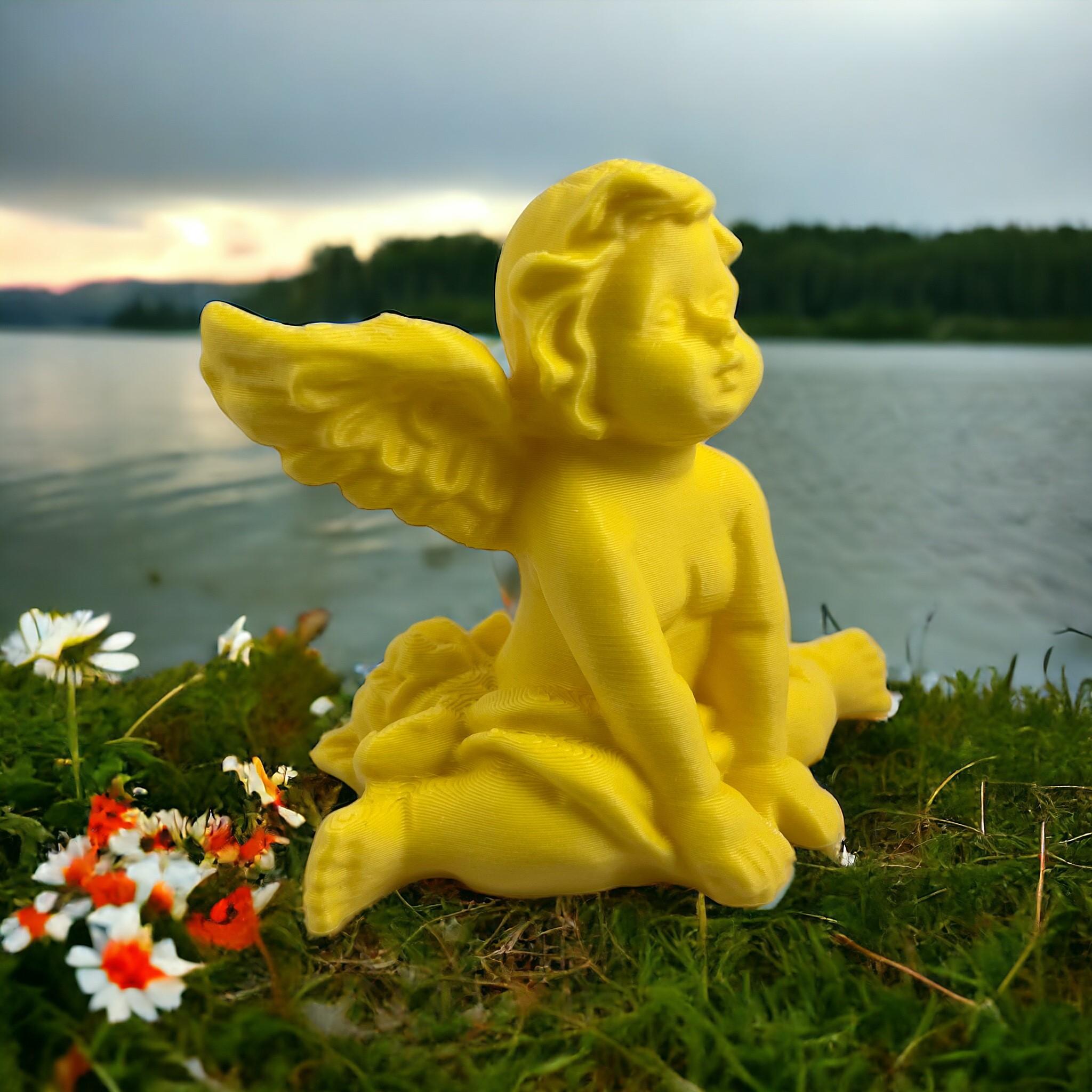 Cherub sit 3d model