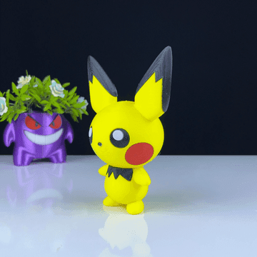 Pichu Pokemon - Multipart 3d model