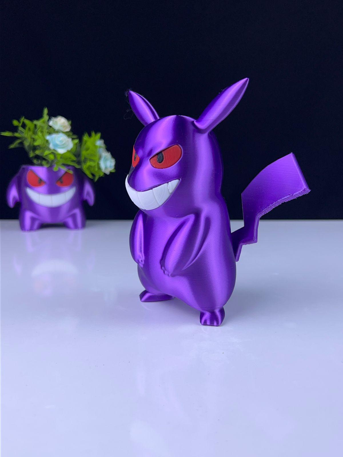 gengar pikachu 3d model