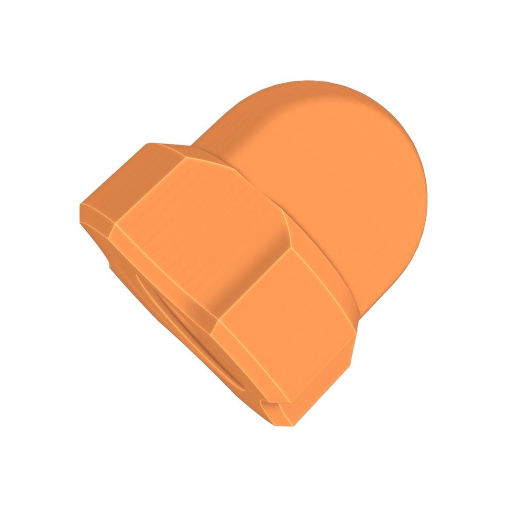 STEMFIE - Fasteners - Nuts - Threaded - Cap Nuts 3d model