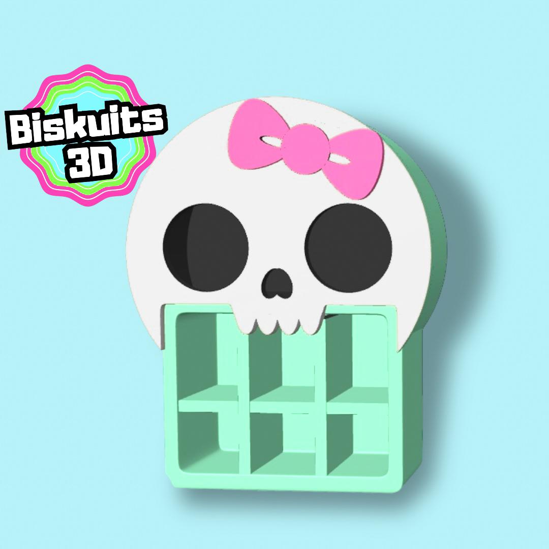 Lady Skull.stl 3d model