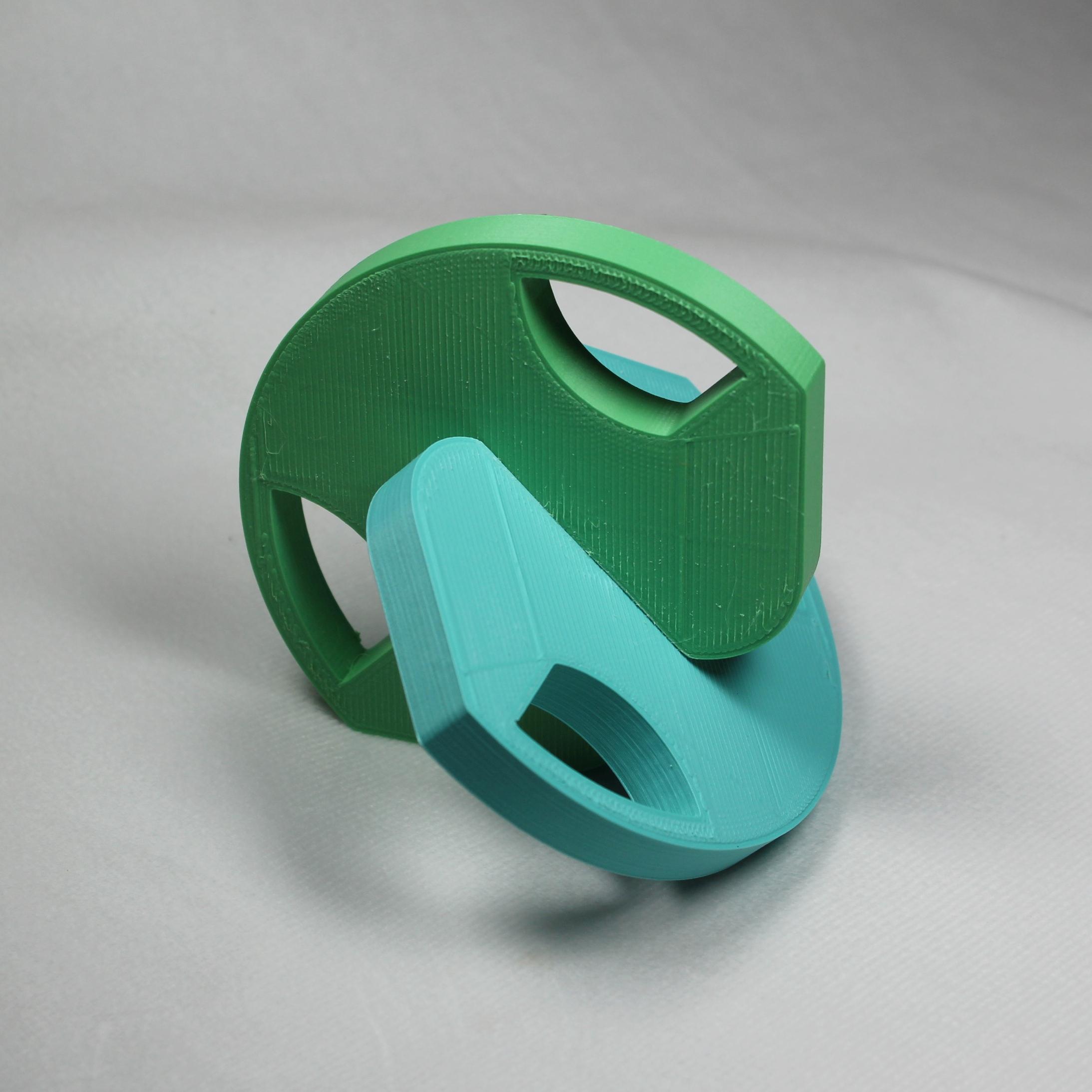 Tabletop Rolling Wobbler Toy 3d model